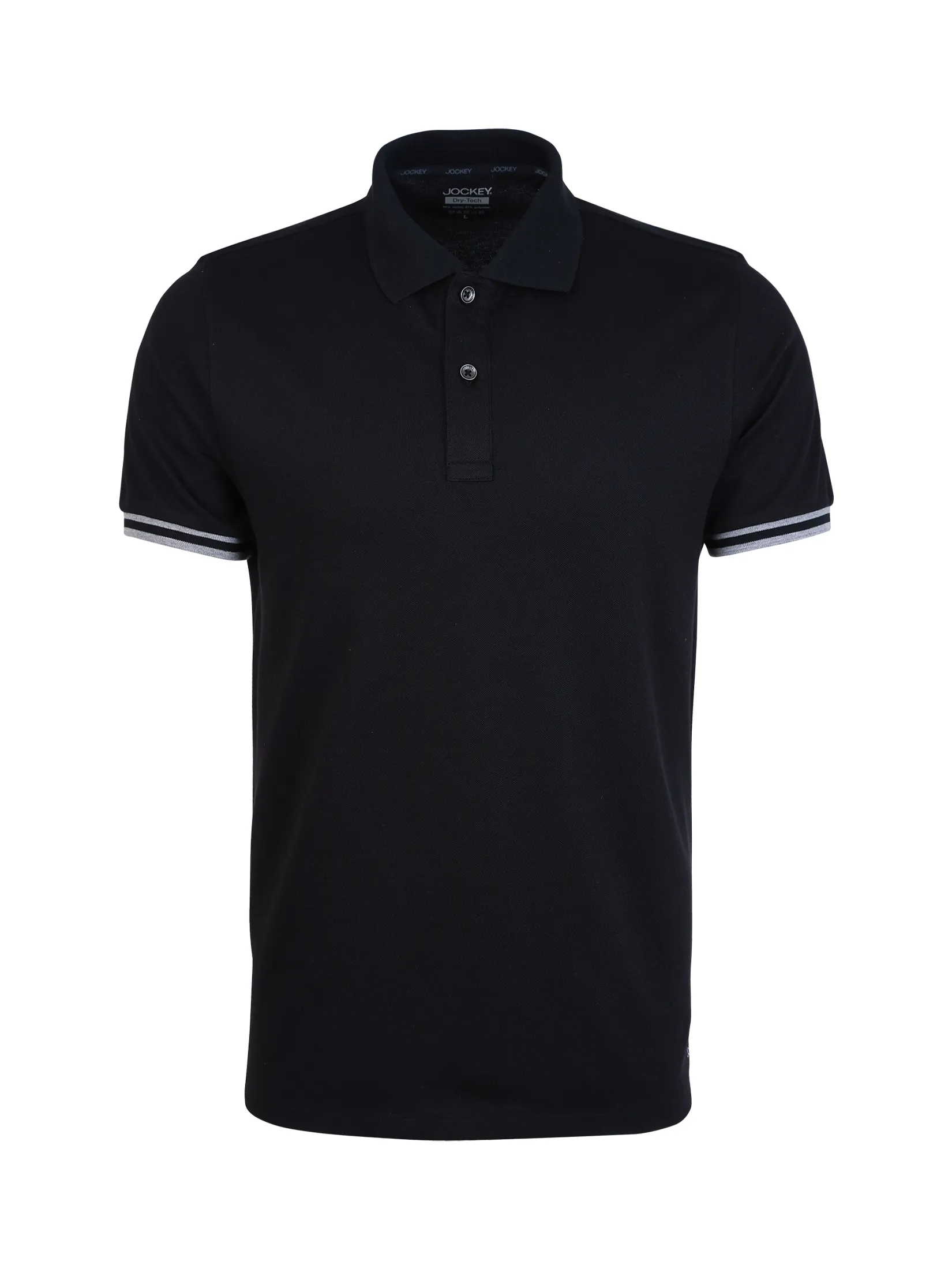 JOCKEY UNDERWEAR Men s AFFORDABLE POLO SHORT SLEEVE BLACK JOCKEY UNDERWEAR Men s AFFORDABLE POLO SHORT SLEEVE BLACK