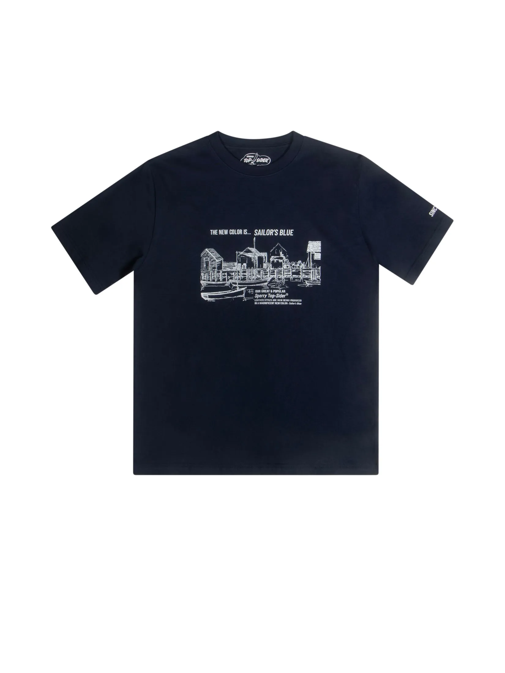 SPERRY MEN NAVY HERITAGE TEE (SAILOR'S BLUE) SPERRY MEN NAVY HERITAGE TEE (SAILOR'S BLUE)