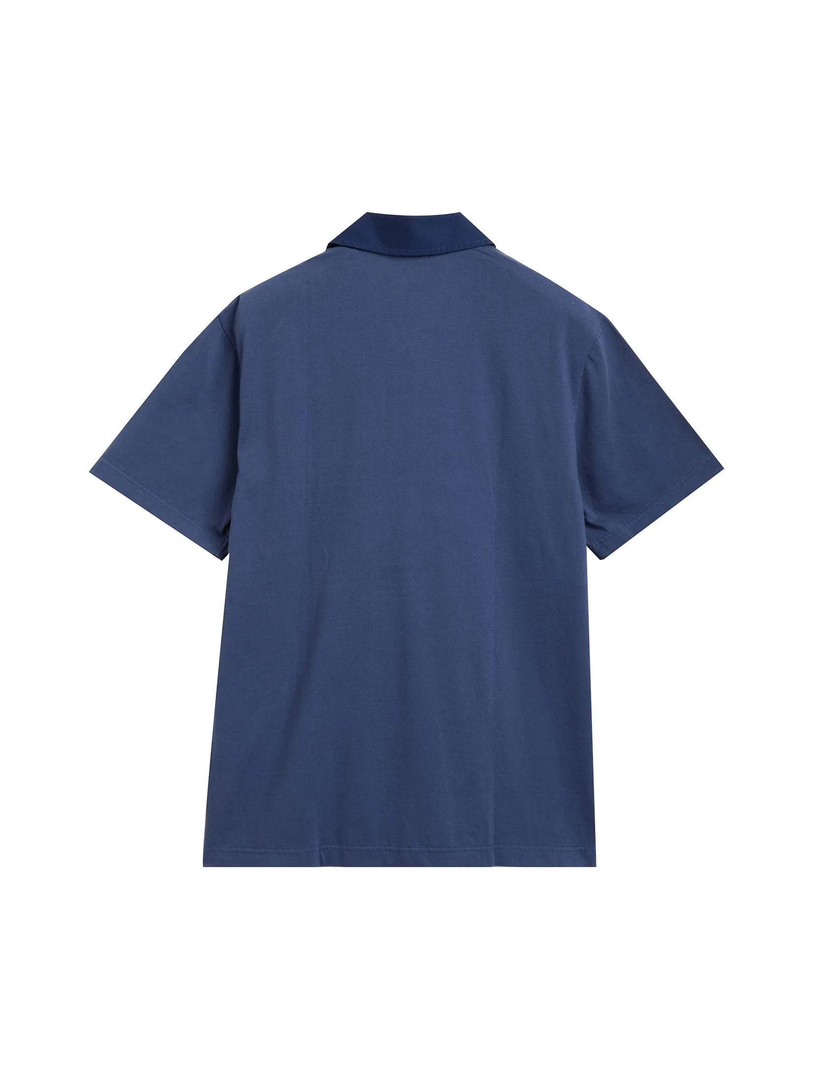DEFRY 01 Men Polo Short Sleeves Snoopy 2505EPLM056 Navy DEFRY 01 Men Polo Short Sleeves Snoopy 2505EPLM056 Navy