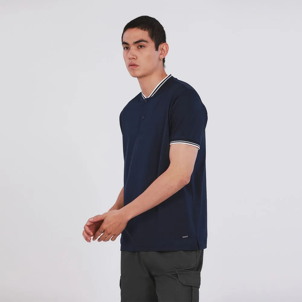 JOHN HENRY Men's Polo (Slim Fit) ESSENTIALS Navy JOHN HENRY Men's Polo (Slim Fit) ESSENTIALS Navy