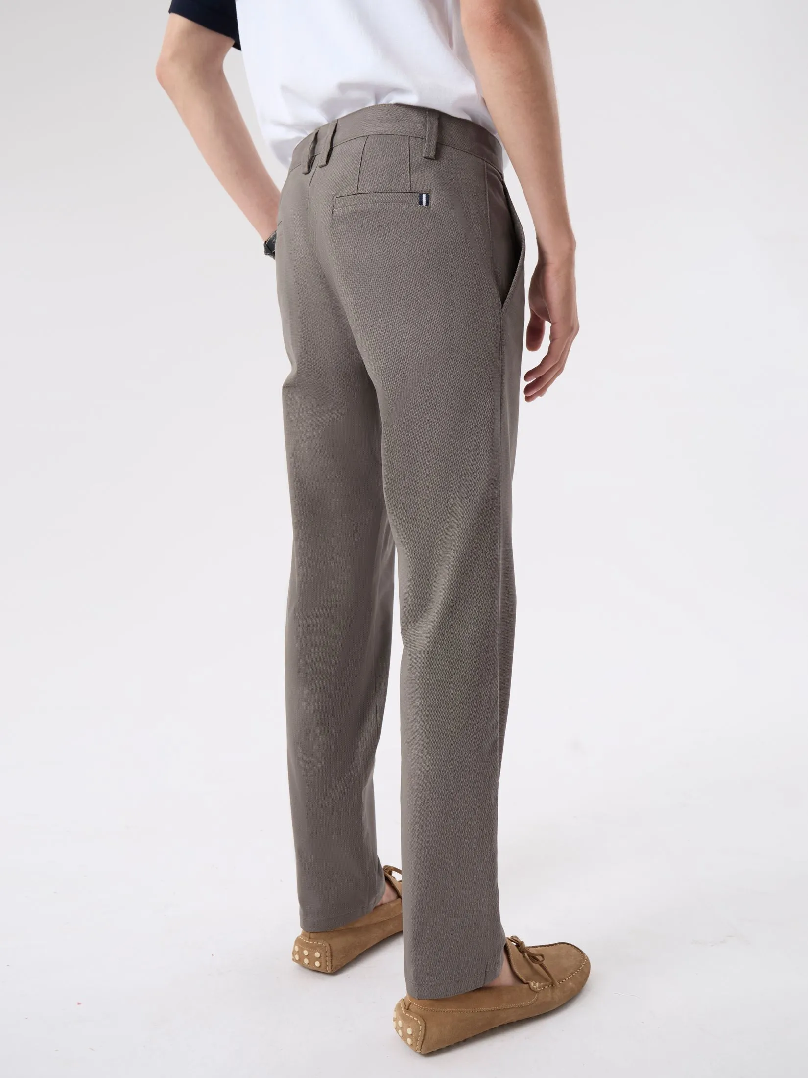 LTD Slim Fit Chino Pants Men Grey LTD Slim Fit Chino Pants Men Grey