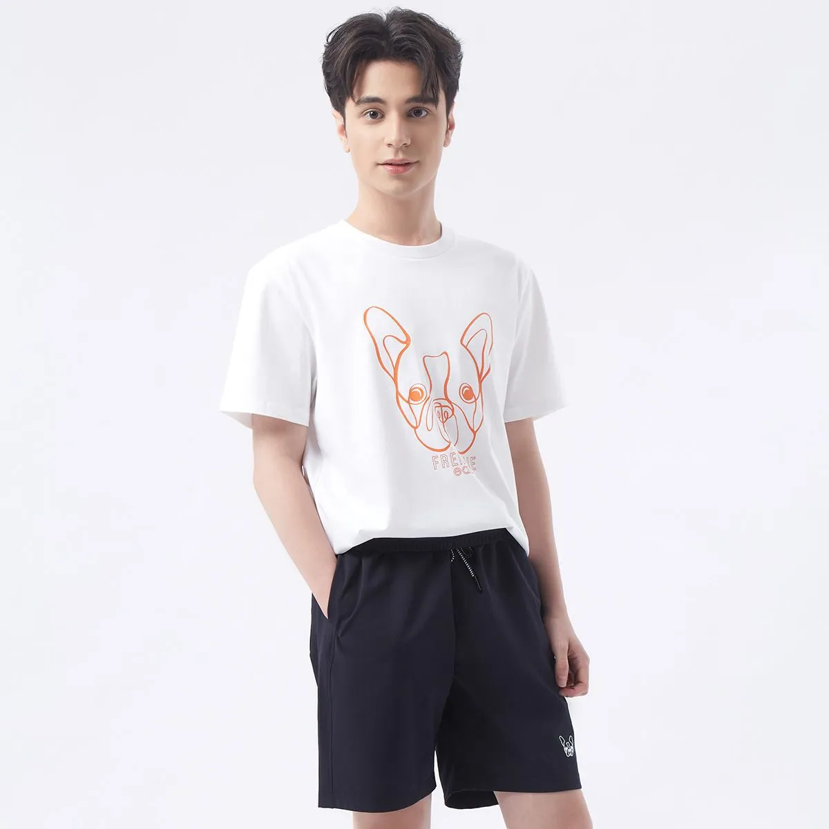 ESP เสื้อทีเชิ้ตลายเฟรนช์ชี่ อีซี่ WHITE-10 XL ESP เสื้อทีเชิ้ตลายเฟรนช์ชี่ อีซี่ WHITE-10 XL
