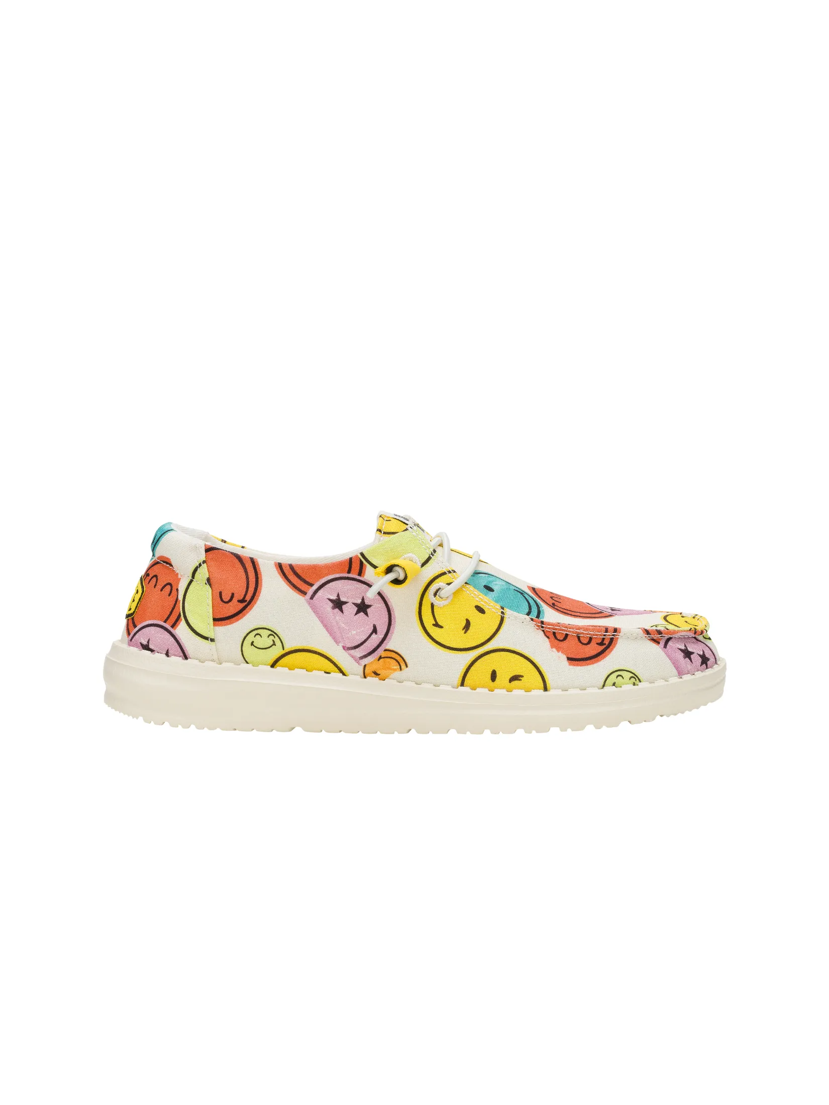 HEYDUDE WENDY SMILEY - CREAM/MULTI HEYDUDE WENDY SMILEY - CREAM/MULTI