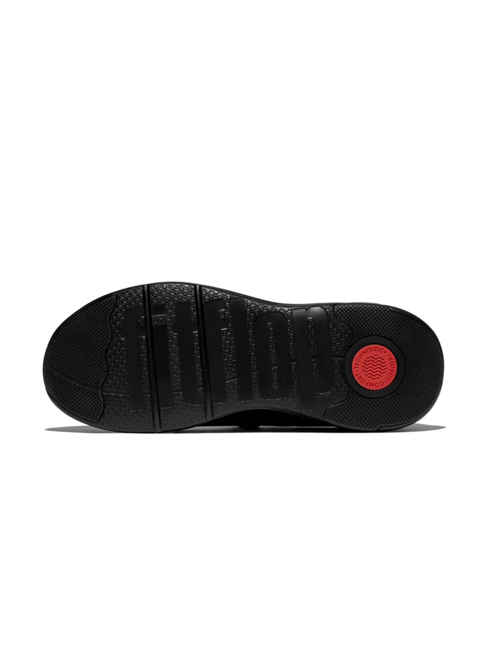 FitFlop™ WOMEN'S SUPER-Q KNIT SLIP-ON LACED BLACK FitFlop™ WOMEN'S SUPER-Q KNIT SLIP-ON LACED BLACK