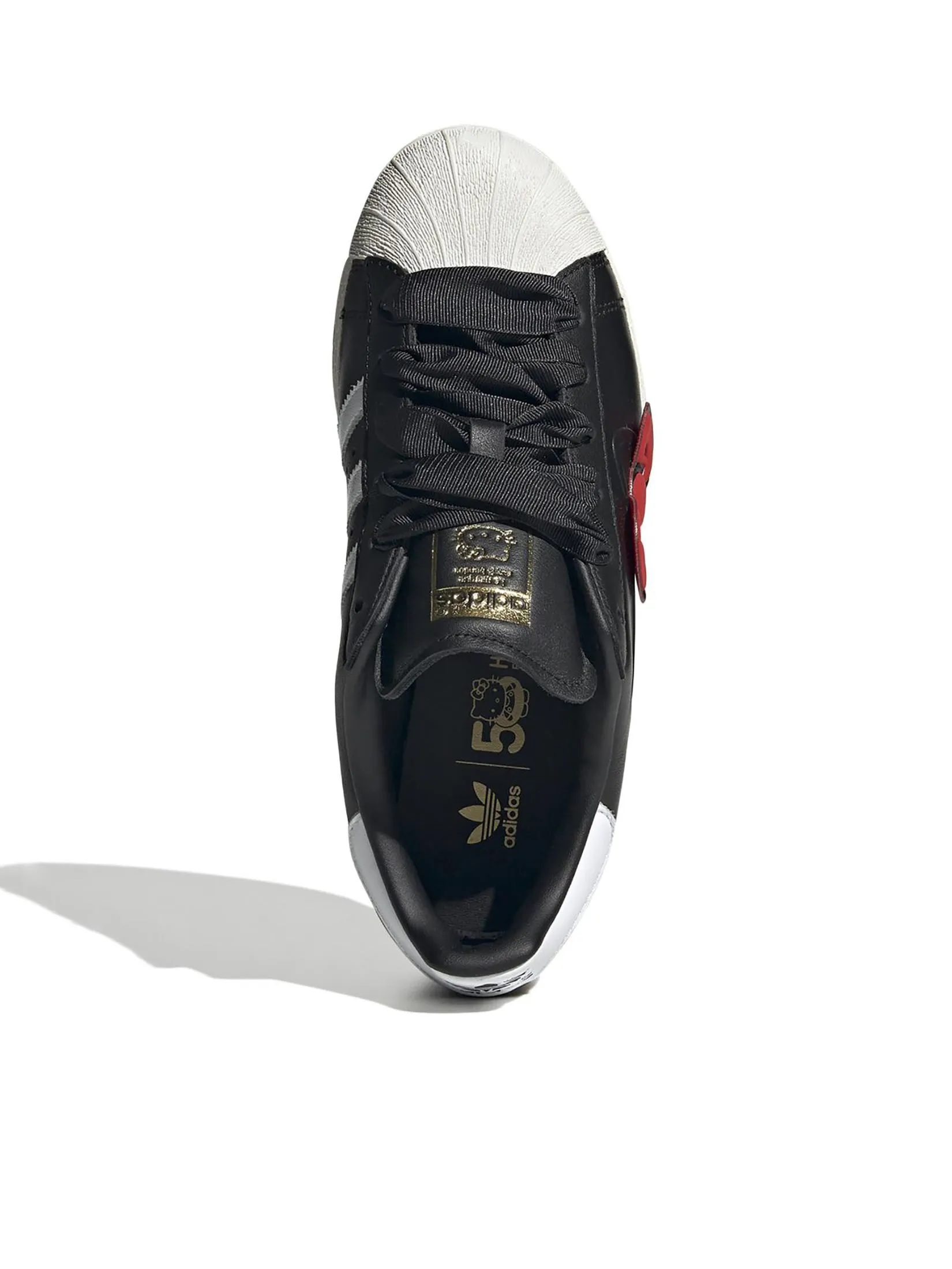 ADIDAS Women Sneakers Superstar Hello Kitty Anniversary Core Black / Cloud White / Red ADIDAS Women Sneakers Superstar Hello Kitty Anniversary Core Black / Cloud White / Red