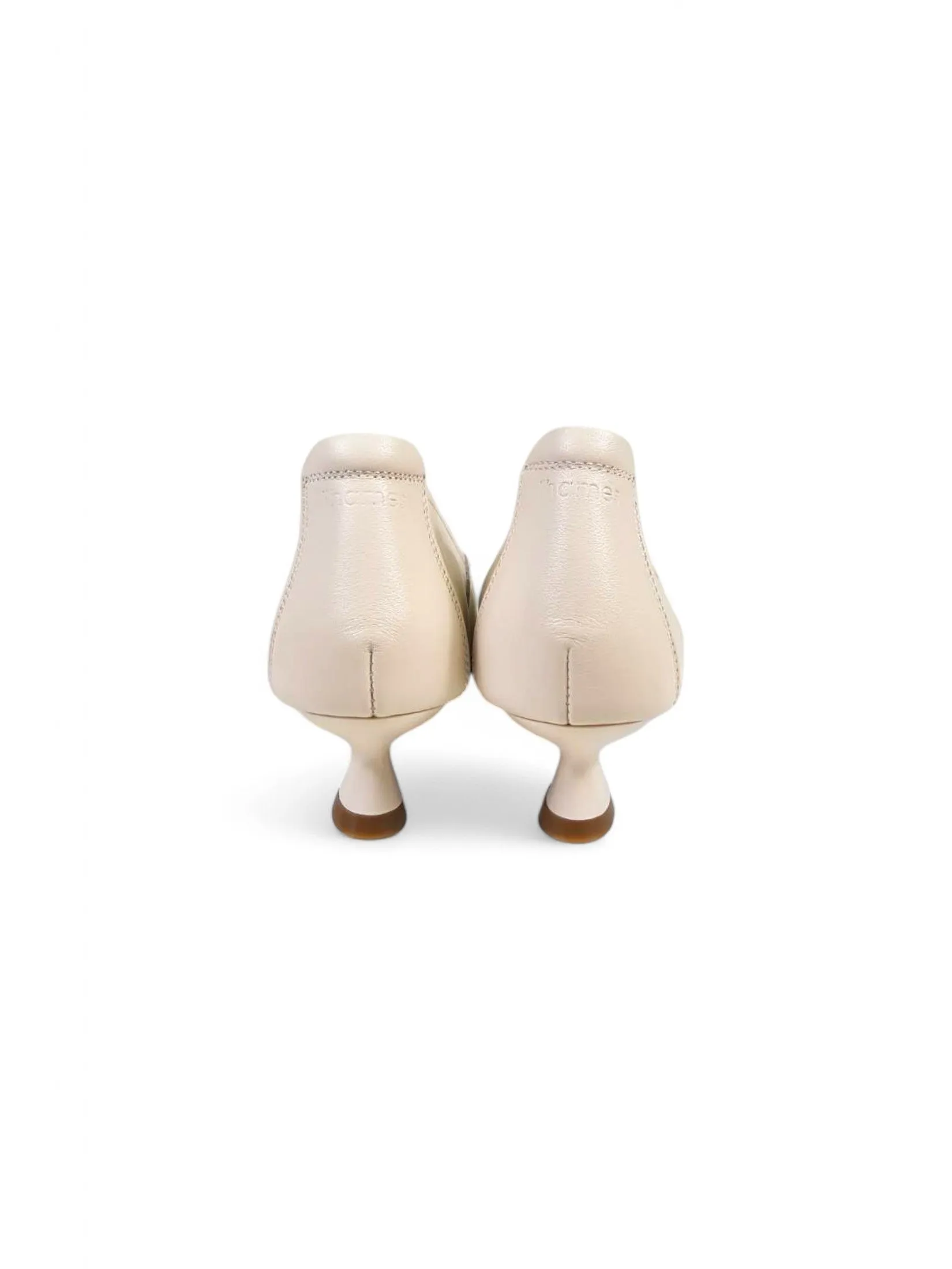 THAMES Women 1.8 Inch High Heels Cream THAMES Women 1.8 Inch High Heels Cream