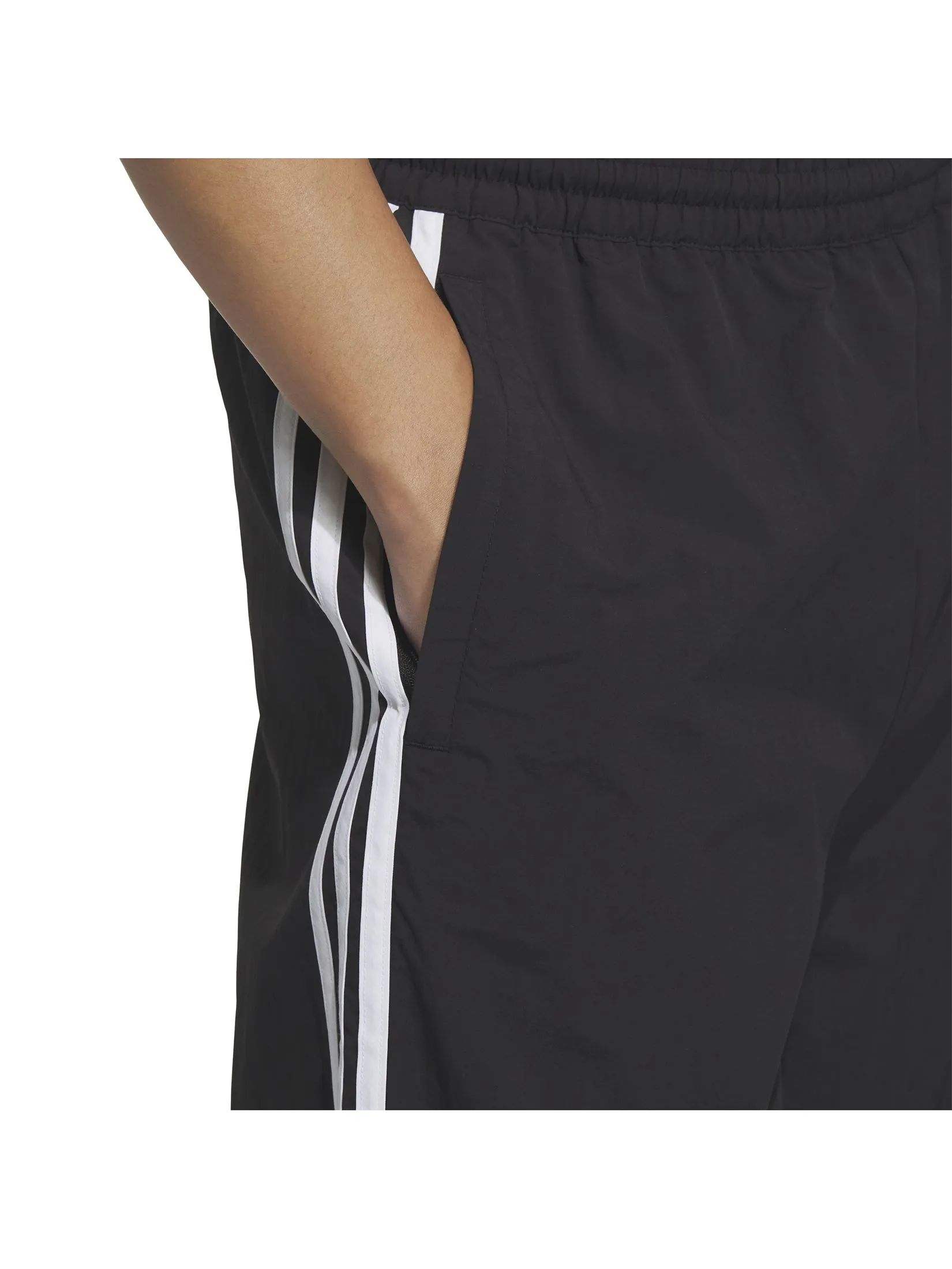 ADIDAS Men Capri Shorts KB5441 Black / White ADIDAS Men Capri Shorts KB5441 Black / White
