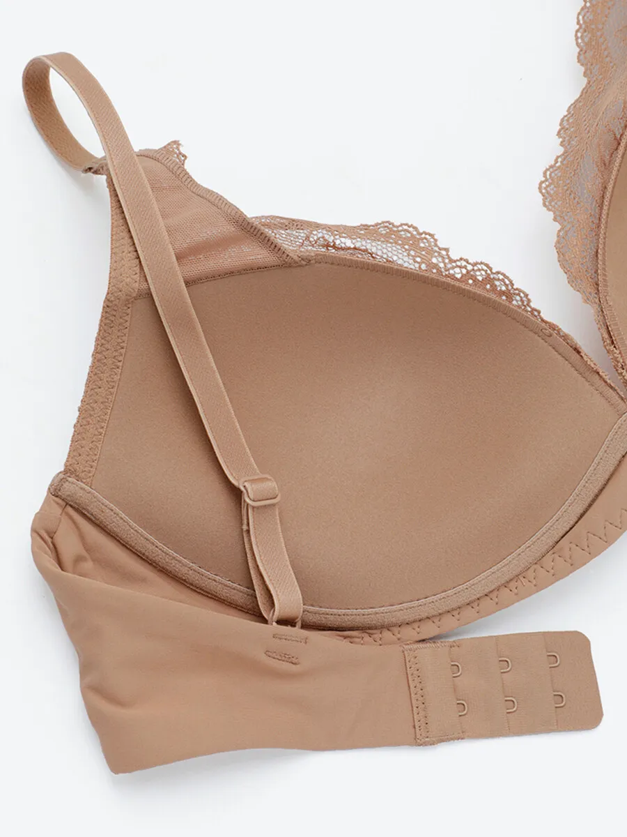 SABINA Twenty Five Woman Wireless Bra - Tan SABINA Twenty Five Woman Wireless Bra - Tan