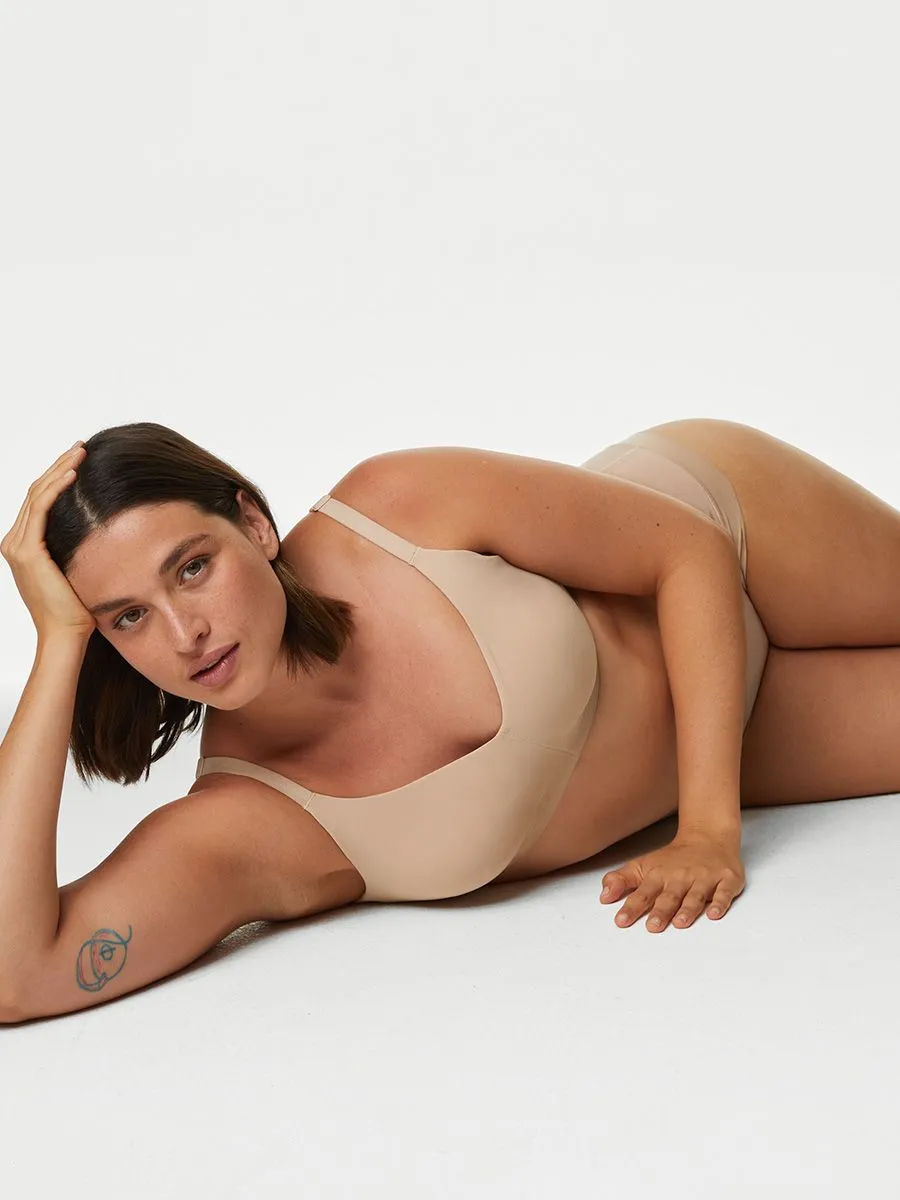 MARKS & SPENCER Women Bra Flexifit Non Wired Full Cup Almond MARKS & SPENCER Women Bra Flexifit Non Wired Full Cup Almond