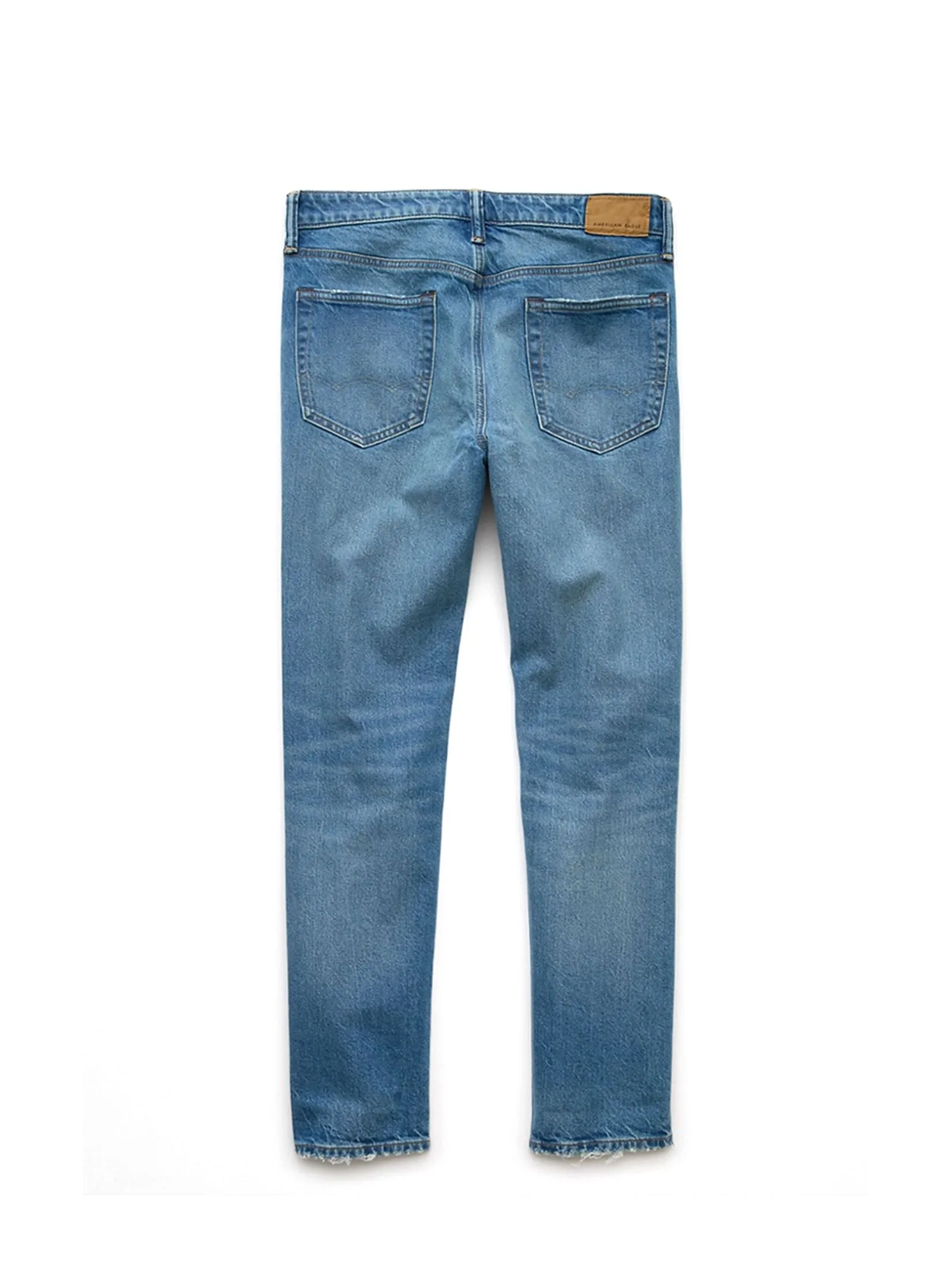 American Eagle MEN MEDIUM CLEAN SLIM STRAIGHT 857 MEDIUM BRIGHT INDIGO