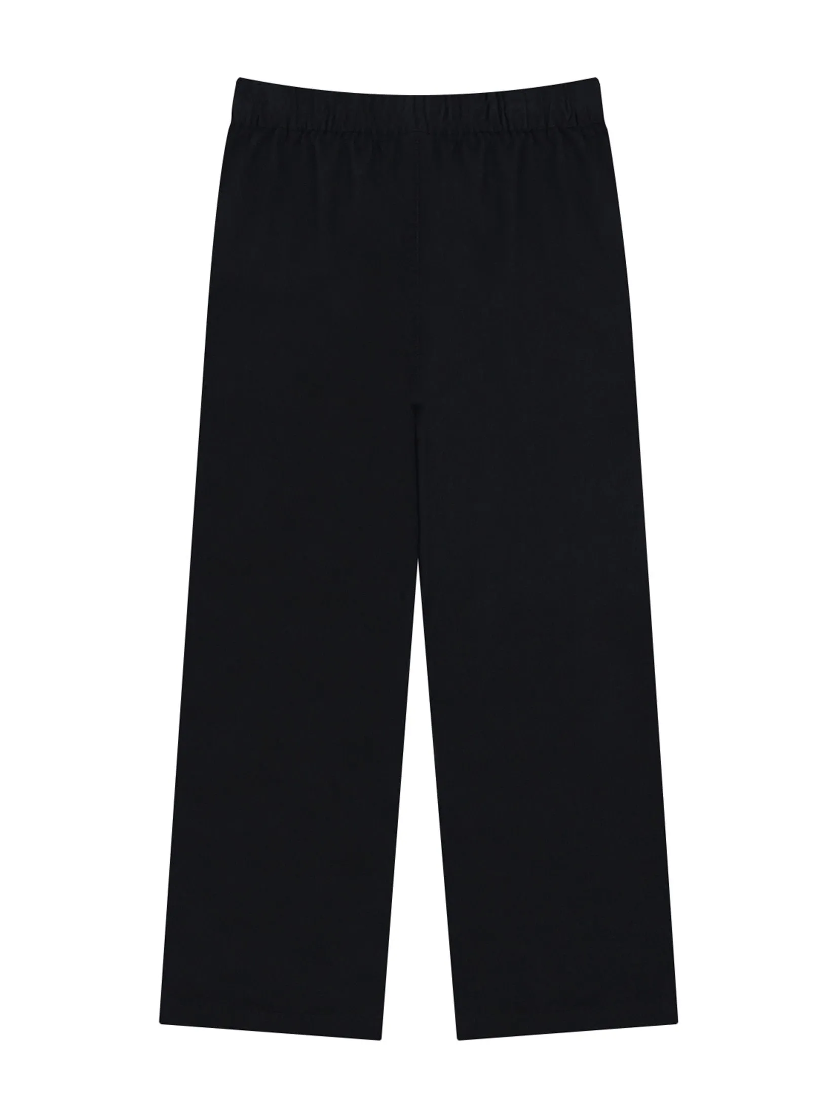 GIORDANO Women's Regular Woven Audrey Pants Black GIORDANO Women's Regular Woven Audrey Pants Black