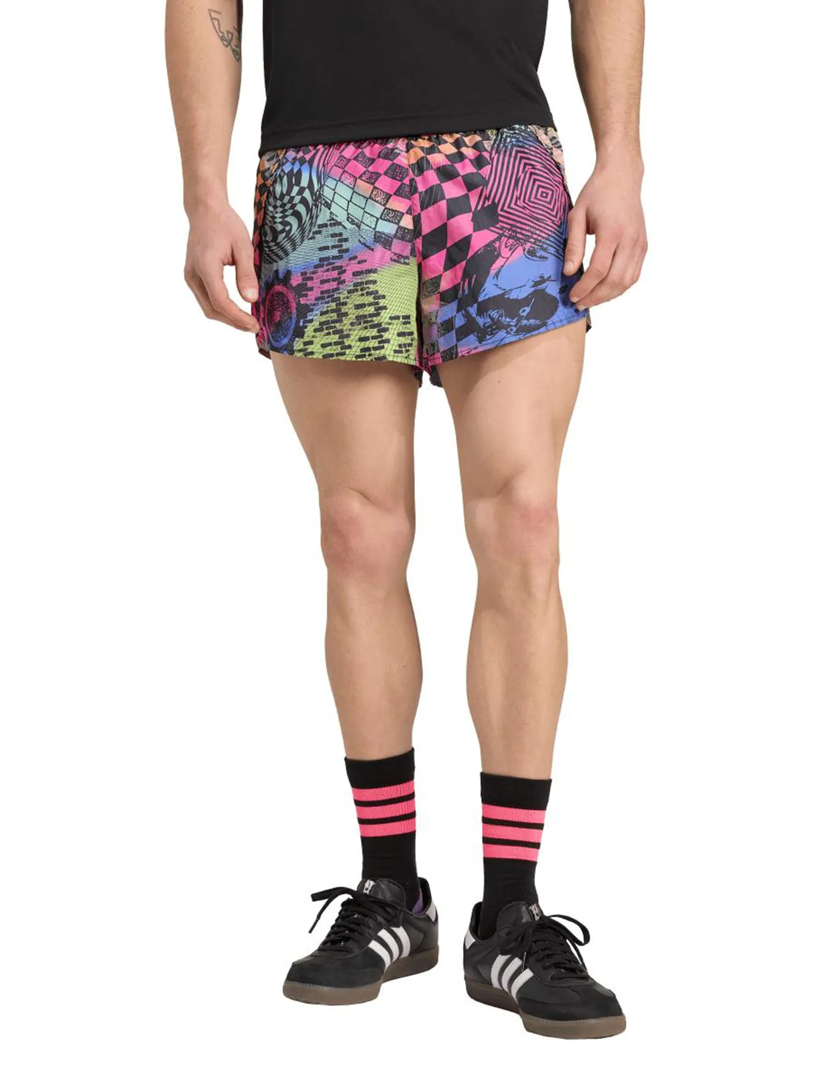 ADIDAS Men Shorts Adidas x Jeremy Scott Multi-Color ADIDAS Men Shorts Adidas x Jeremy Scott Multi-Color