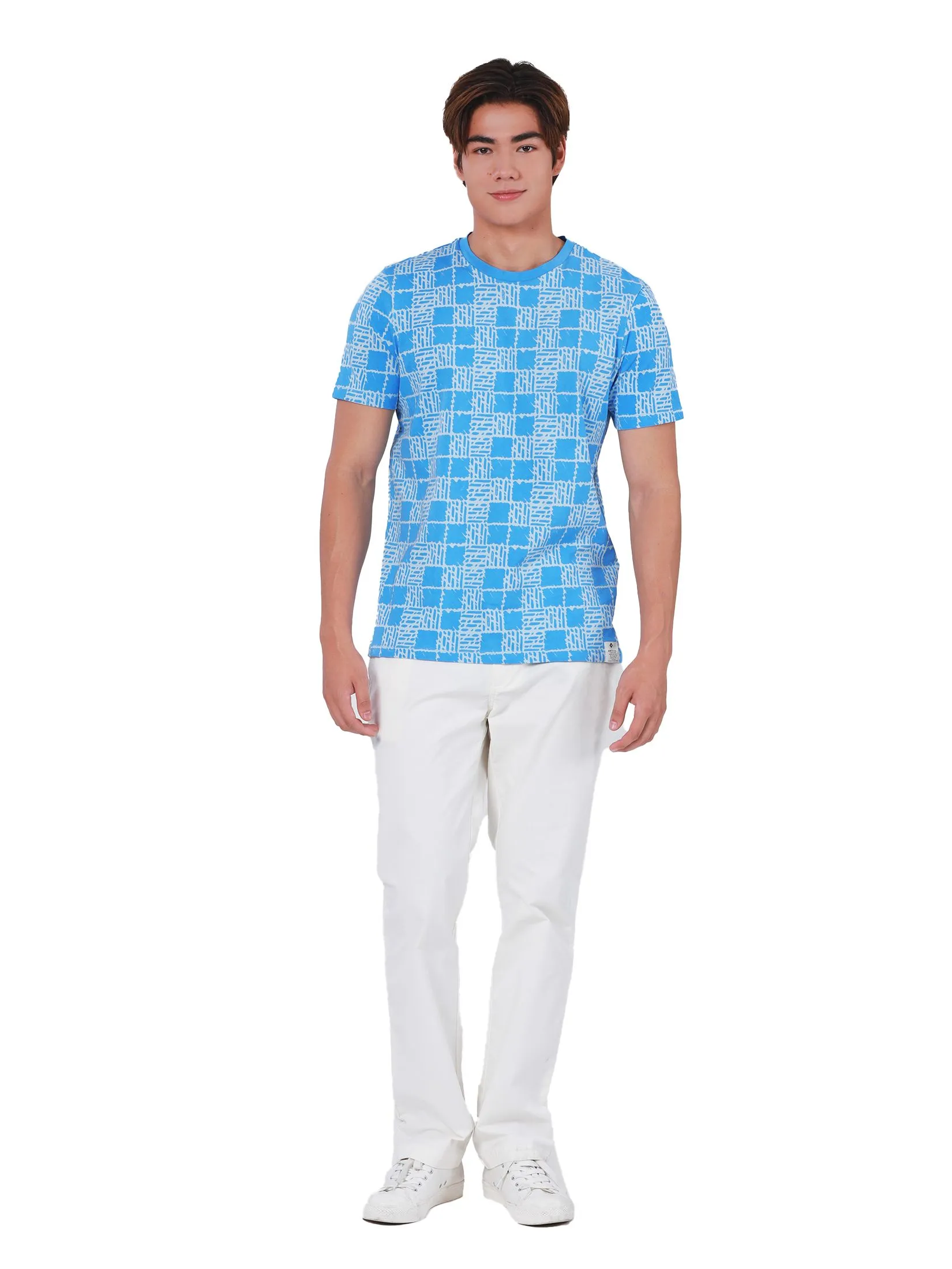 JOHN HENRY Men's T-Shirts (Slim Fit) REJUVENATE VACATION Blue JOHN HENRY Men's T-Shirts (Slim Fit) REJUVENATE VACATION Blue