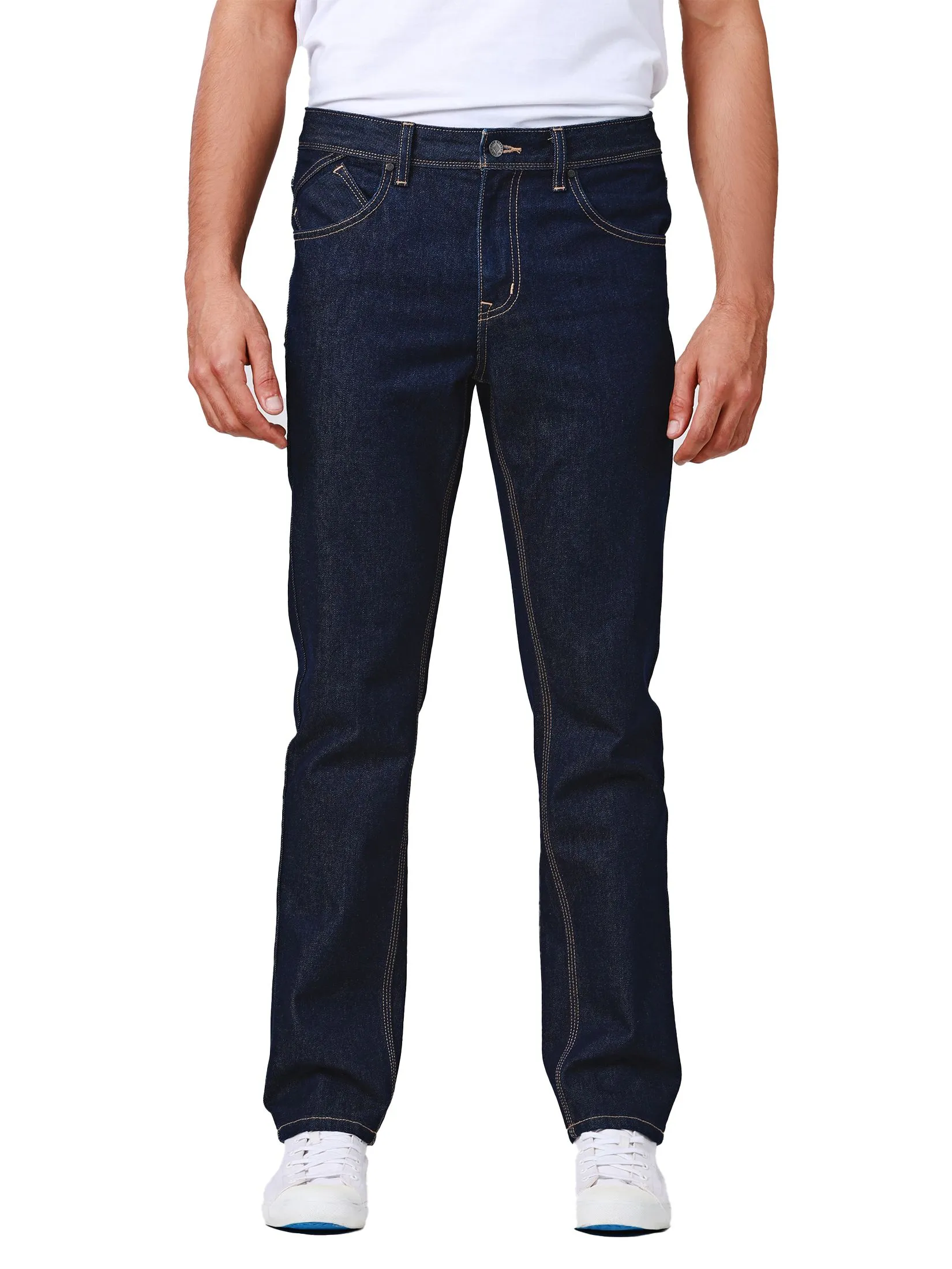JOHN HENRY Men's Jeans (Slim Fit) DENIM Dark Indigo JOHN HENRY Men's Jeans (Slim Fit) DENIM Dark Indigo