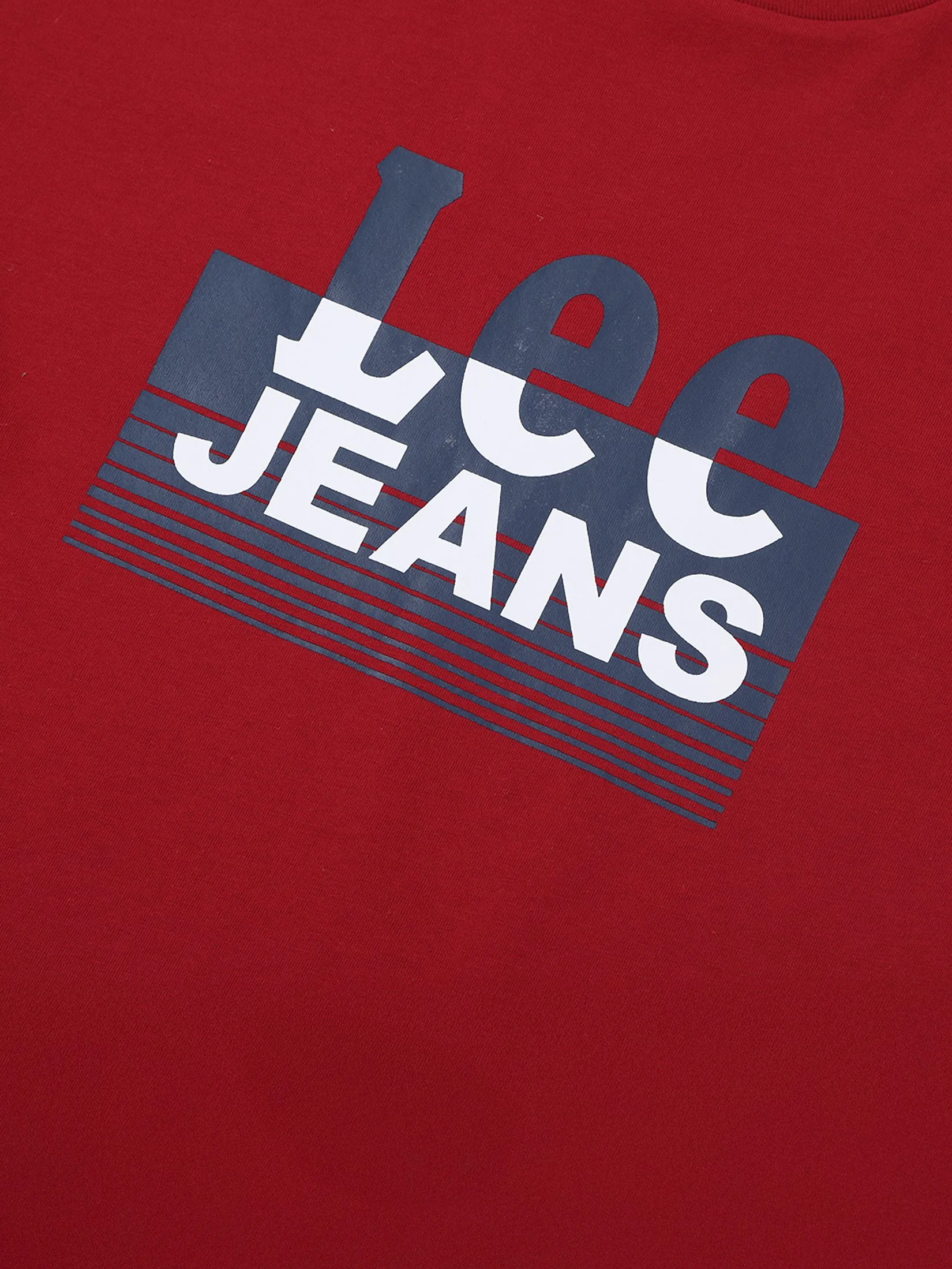 LEE Men's Tee Short Sleeve Regular Fit Red LEE Men's Tee Short Sleeve Regular Fit Red