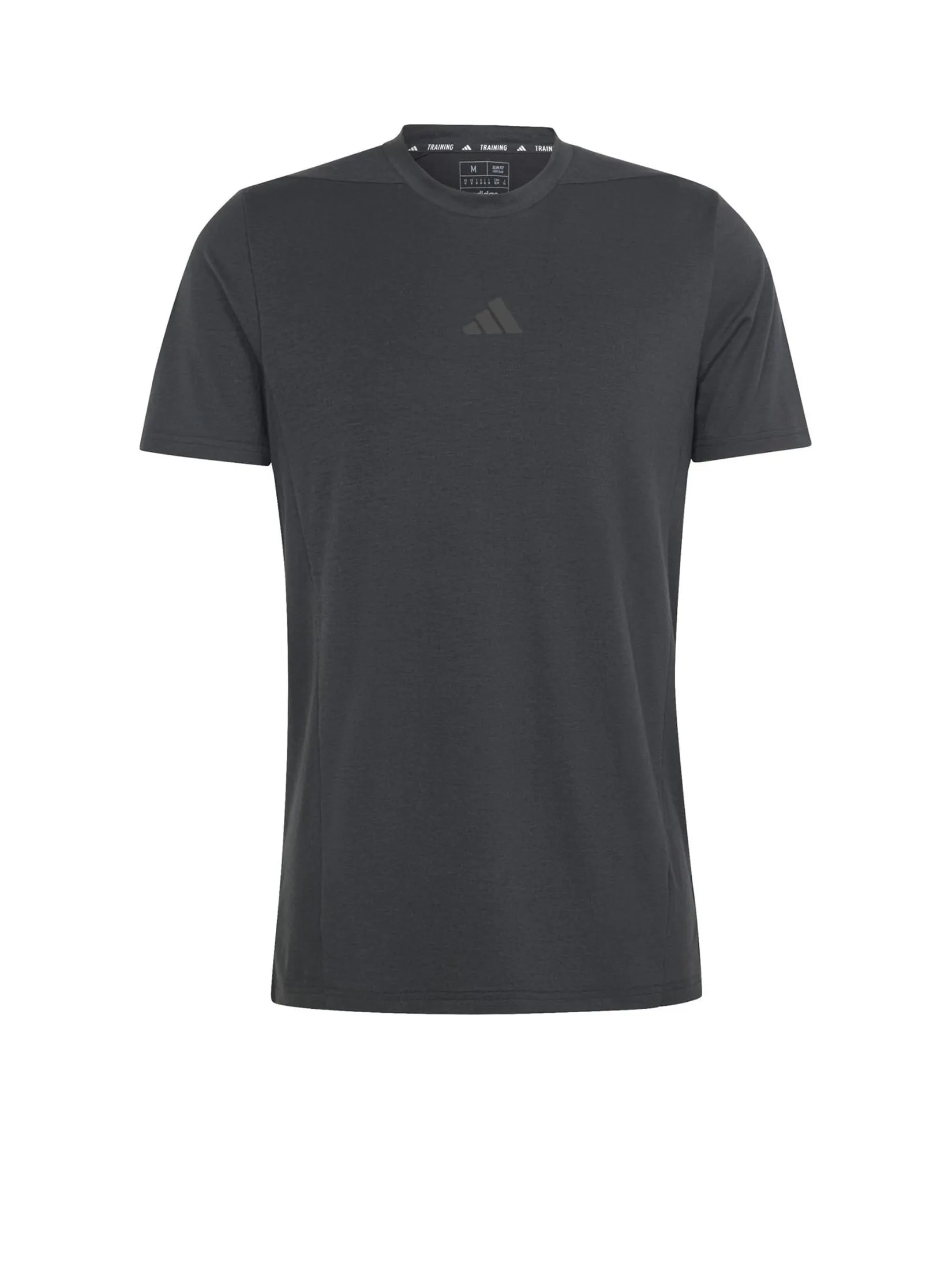 ADIDAS Men T-Shirt Designed For Training Workout Black ADIDAS Men T-Shirt Designed For Training Workout Black