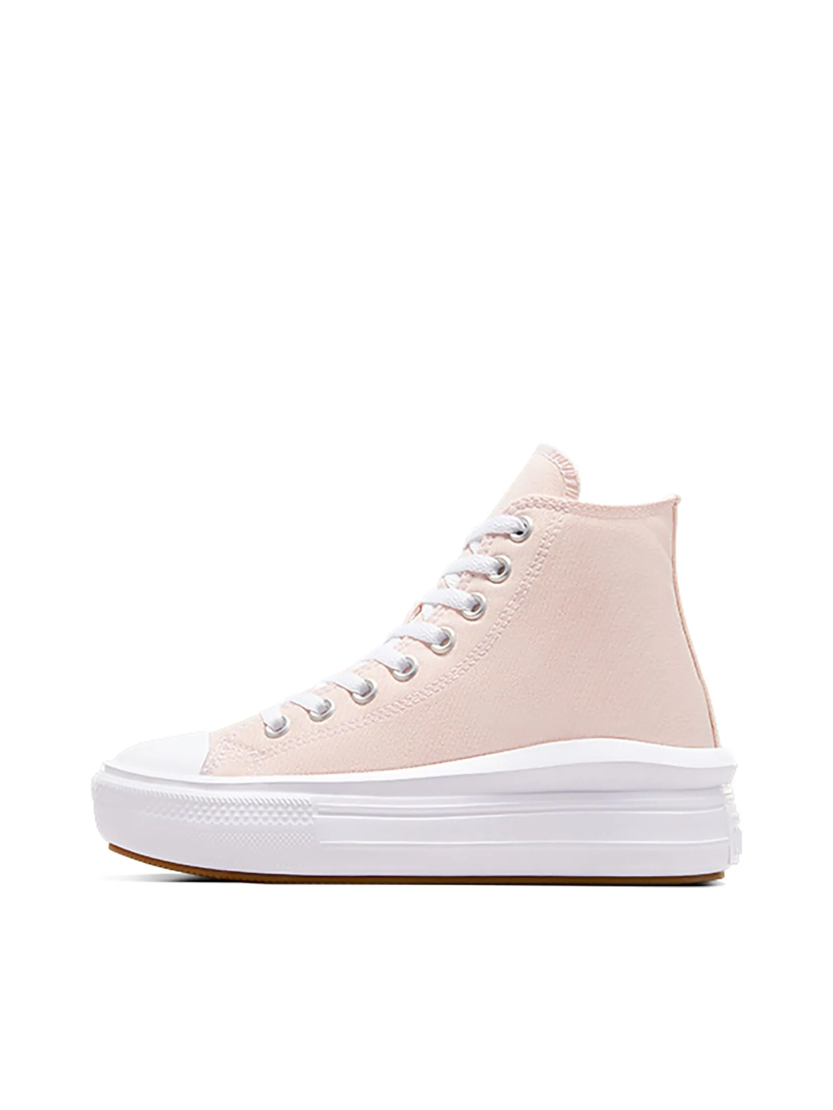 CONVERSE Women Sneakers CTAS Move Seasonal Color Hi Blush Hush/White/Egret CONVERSE Women Sneakers CTAS Move Seasonal Color Hi Blush Hush/White/Egret