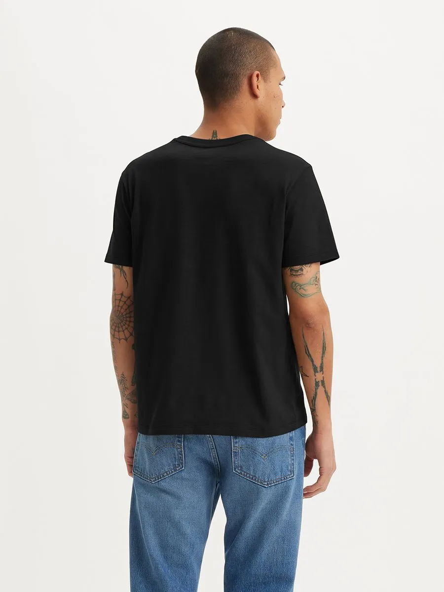 LEVI'S Men's Heavyweight Pocket T-Shirt Mineral Black LEVI'S Men's Heavyweight Pocket T-Shirt Mineral Black