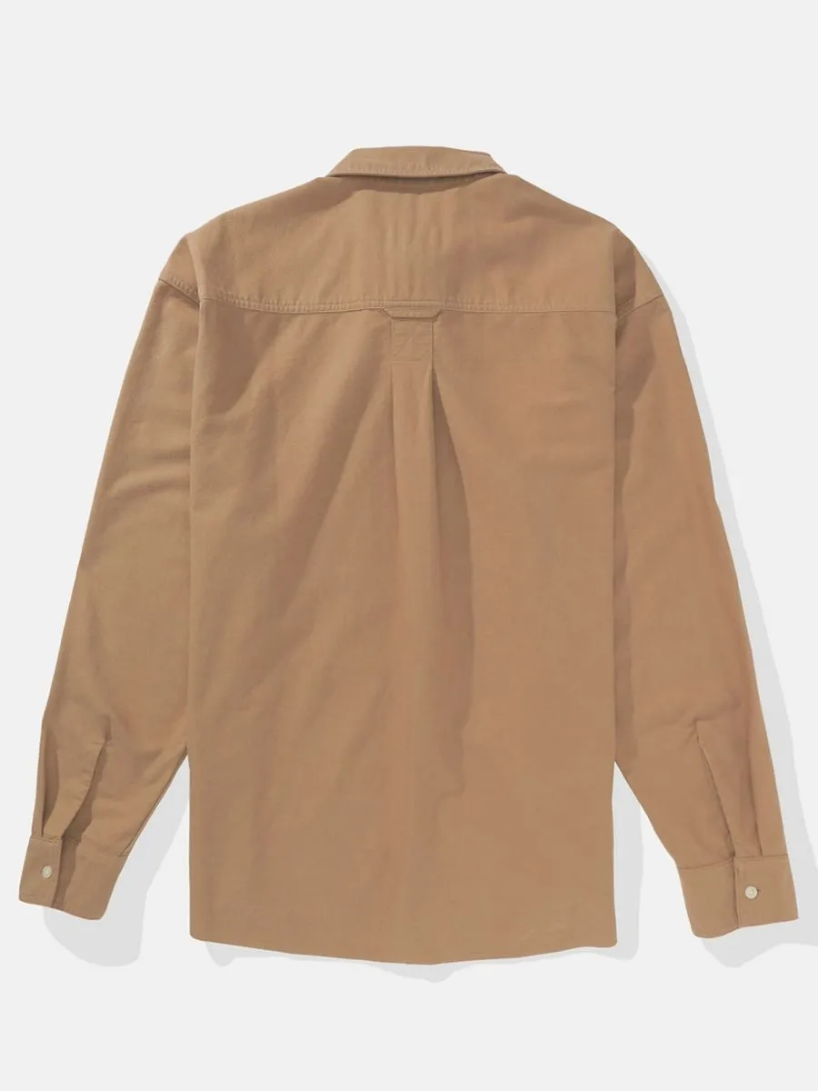 American Eagle MEN OVERSIZED CSC PC DYE OXFORD SHIRT 273 VINTAGE KHAKI American Eagle MEN OVERSIZED CSC PC DYE OXFORD SHIRT 273 VINTAGE KHAKI