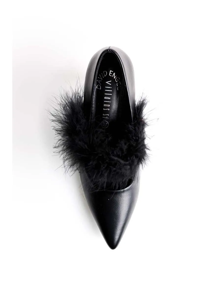 VILLAINS SF BETSEY-FTH Pump BLACK VILLAINS SF BETSEY-FTH Pump BLACK