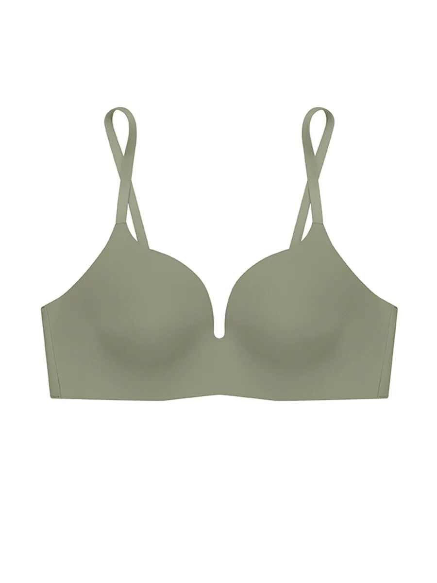SABINA Soft Doomm Woman Seamless Wireless Bra - Dark Green SABINA Soft Doomm Woman Seamless Wireless Bra - Dark Green