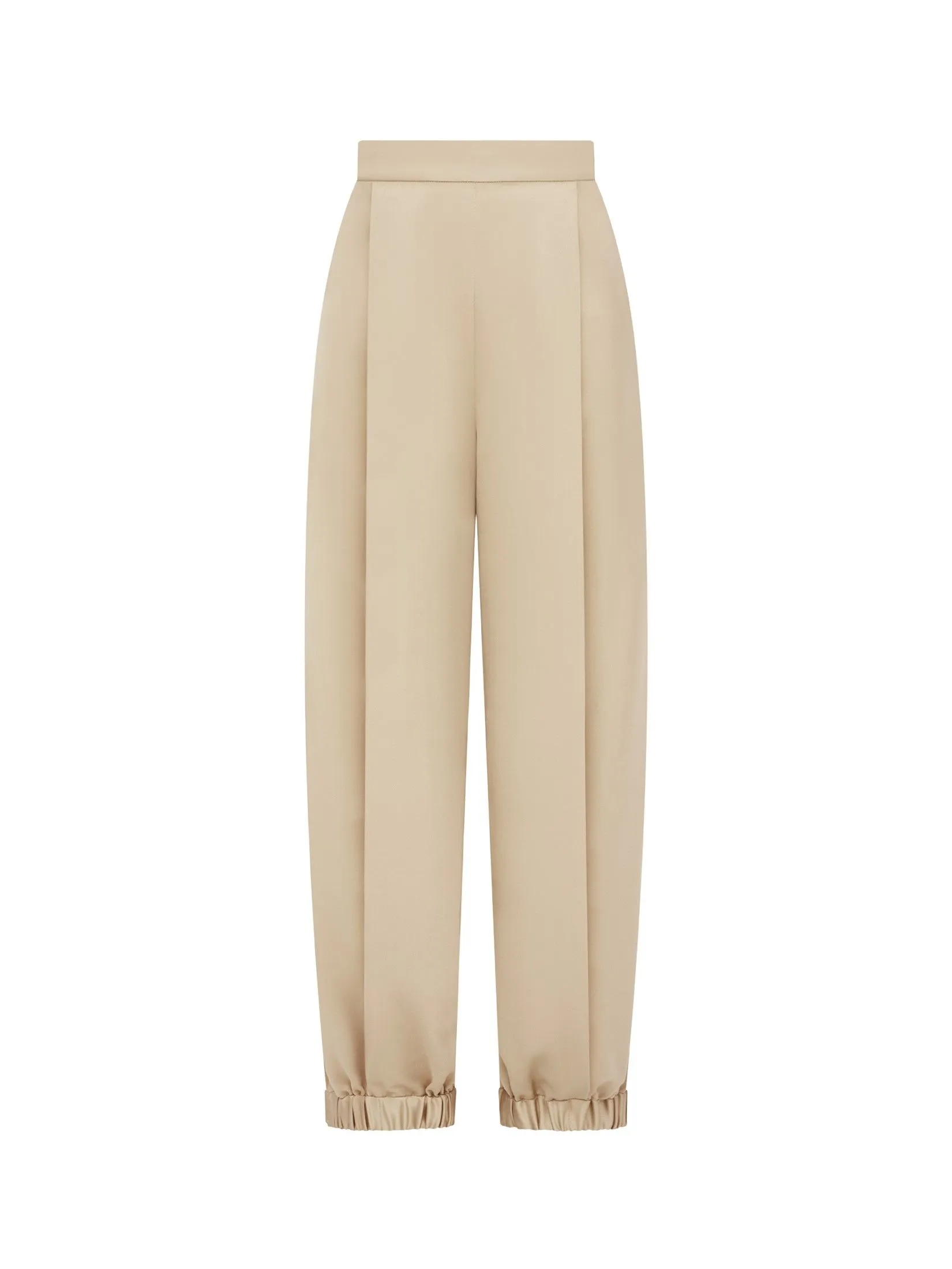 ASAVA (AW24 )Claudette Tapered Women Pants Beige ASAVA (AW24 )Claudette Tapered Women Pants Beige