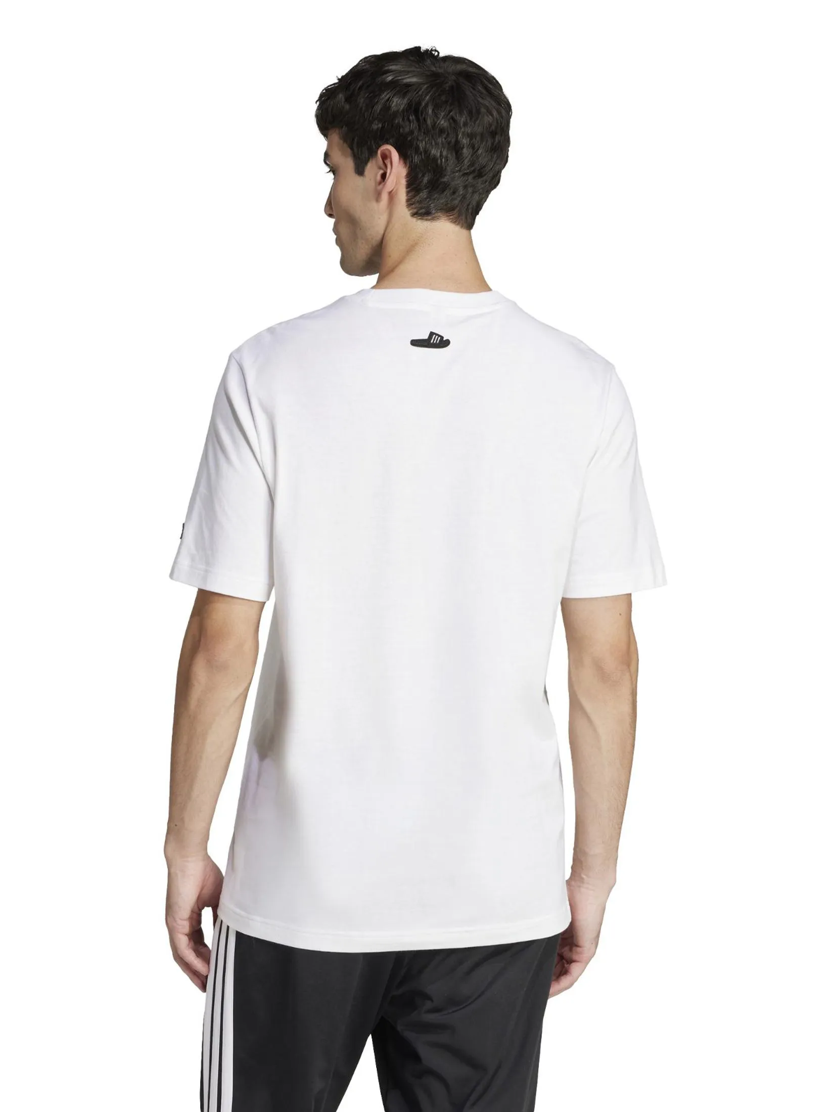 ADIDAS Men T-Shirt Lounge Slides Graphic ADIDAS Men T-Shirt Lounge Slides Graphic