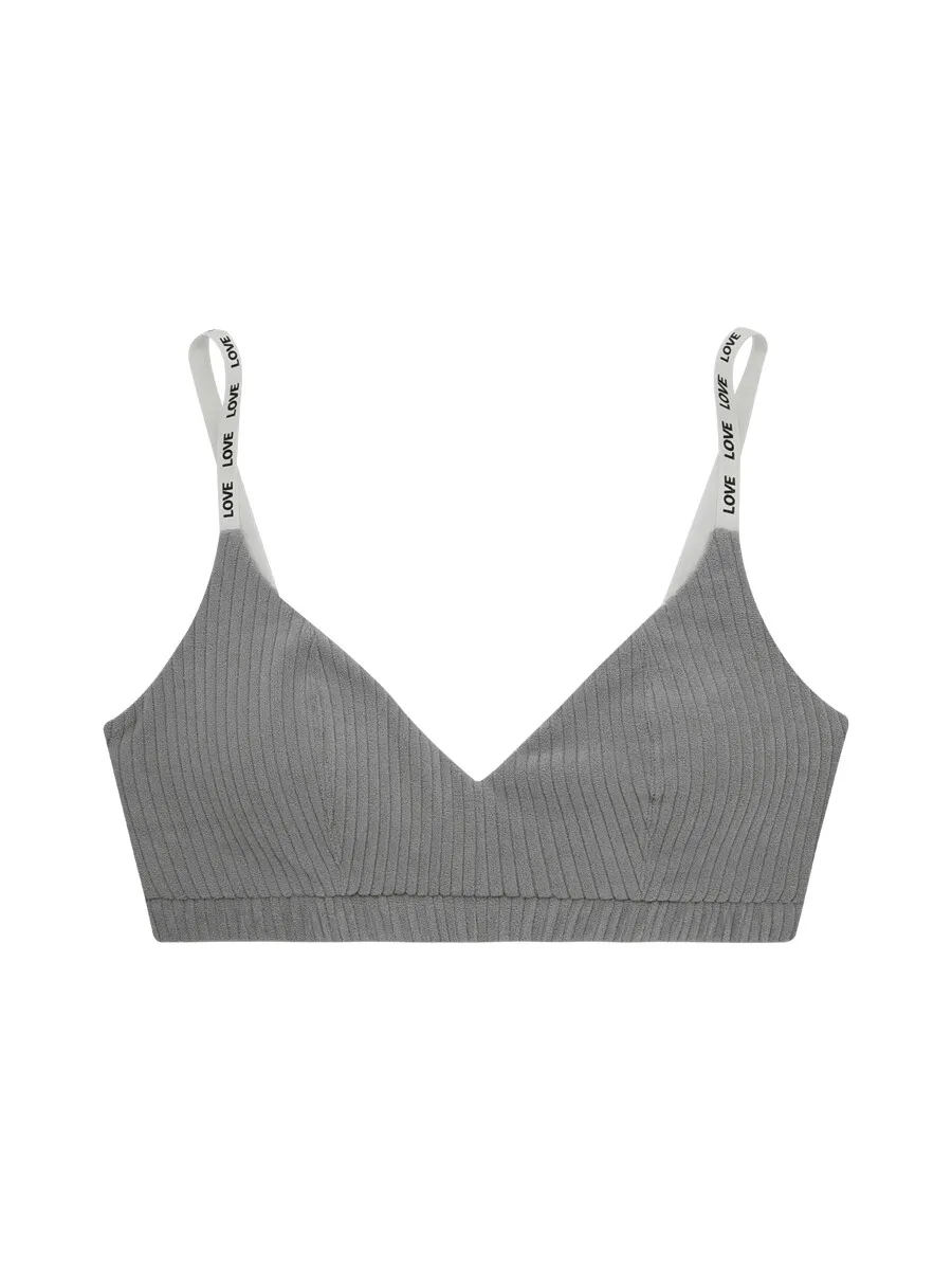SABINA Maggie Mae Call Me Your Darling Wireless Bra - Grey SABINA Maggie Mae Call Me Your Darling Wireless Bra - Grey