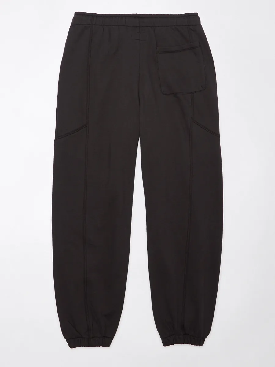 American Eagle WOMEN 5099 CARGO BAGGY JOGGER 008 CHARCOAL American Eagle WOMEN 5099 CARGO BAGGY JOGGER 008 CHARCOAL