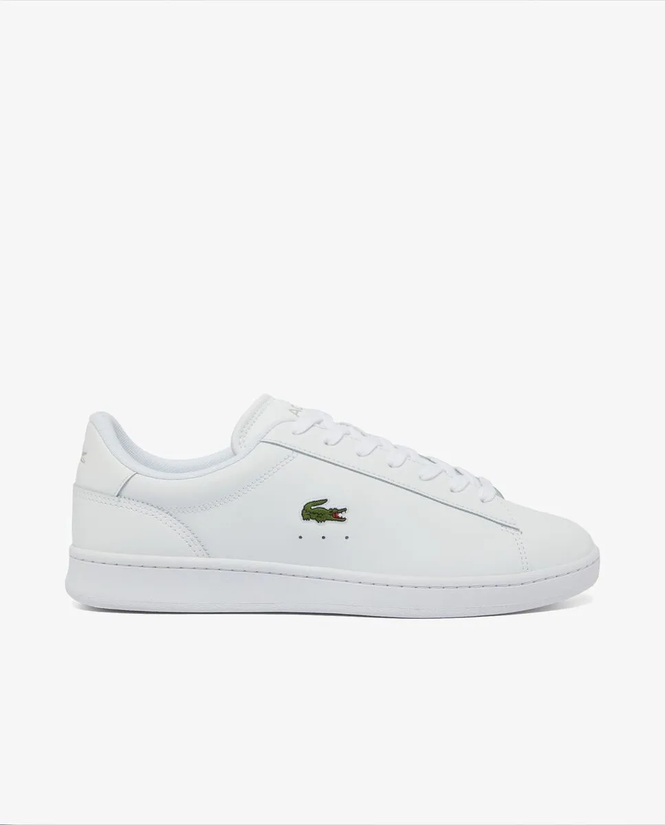 LACOSTE Men’s Carnaby Set Leather Sneakers White LACOSTE Men’s Carnaby Set Leather Sneakers White