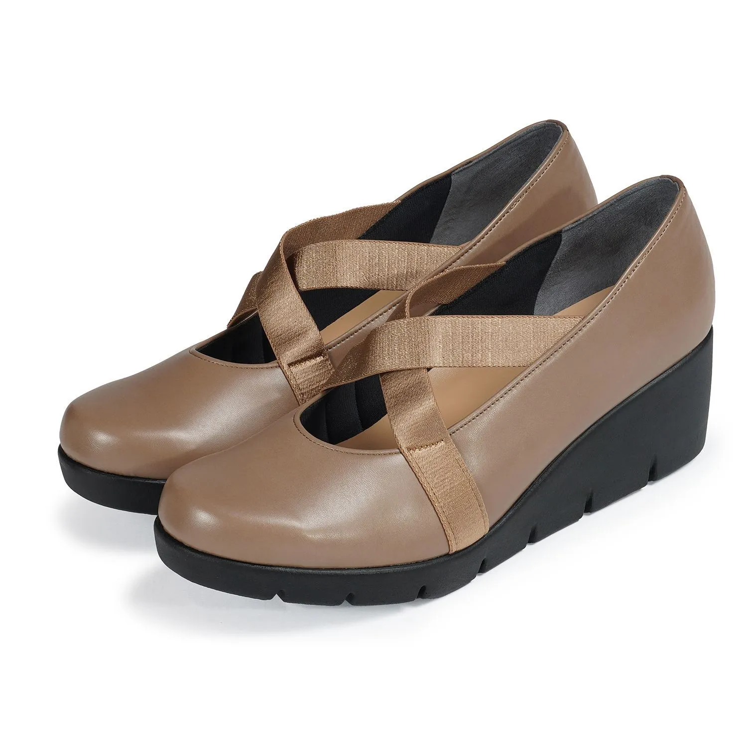 JOLI SNOB Oak Women Comfort High Heels JOLI SNOB Oak Women Comfort High Heels