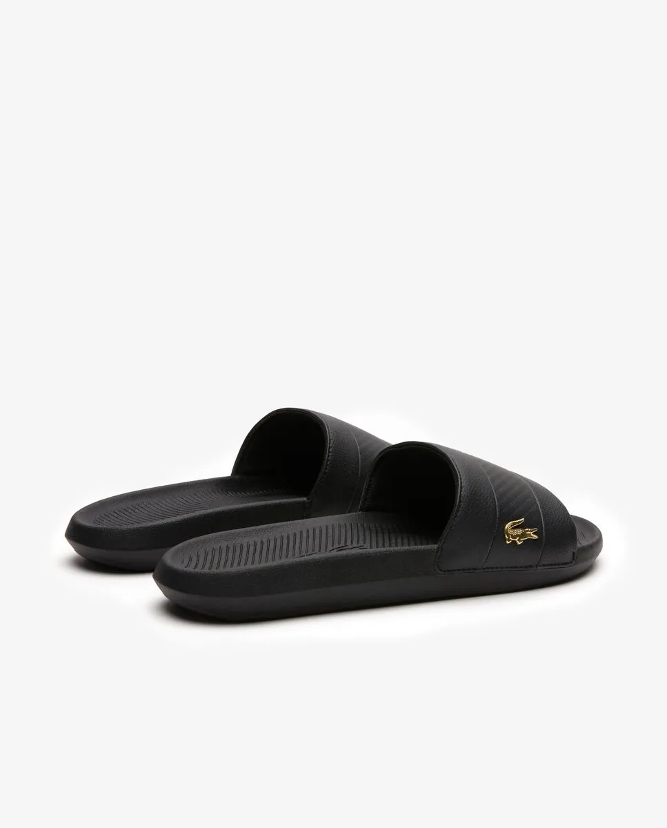 LACOSTE Men’s Serve Slide Hybrid Black