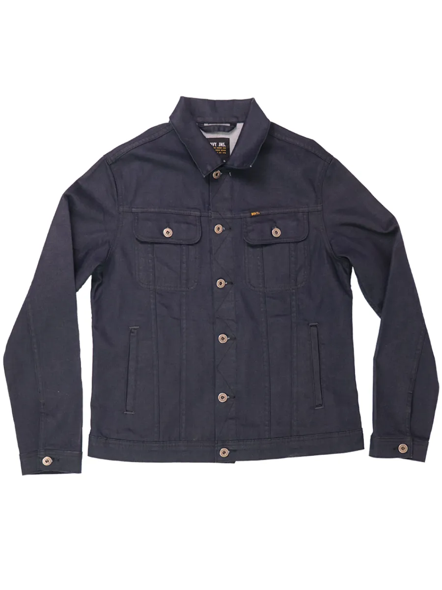 BOVY MEN'S JACKET JEANS NAVYMIDNIGHT