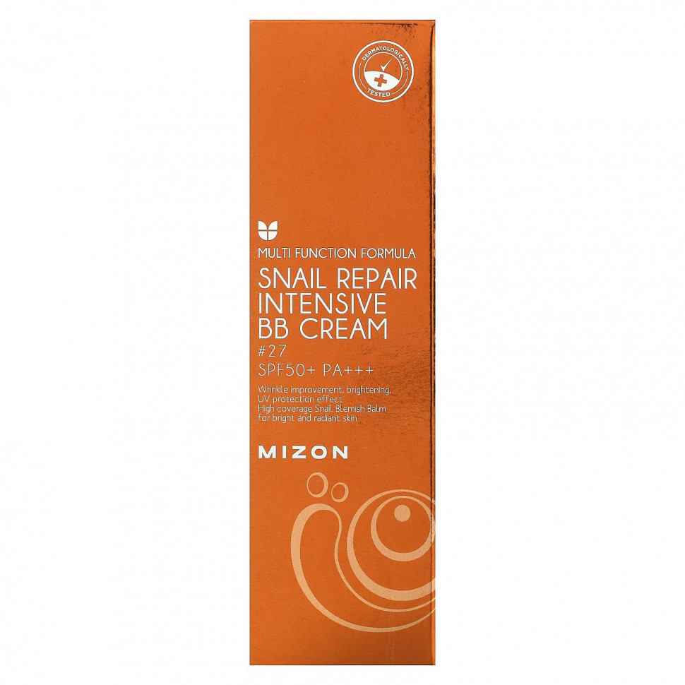 Mizon, Интенсивный BB-крем Snail Repair, # 27, SPF 50+ PA +++, 50 г (1,76 унции)