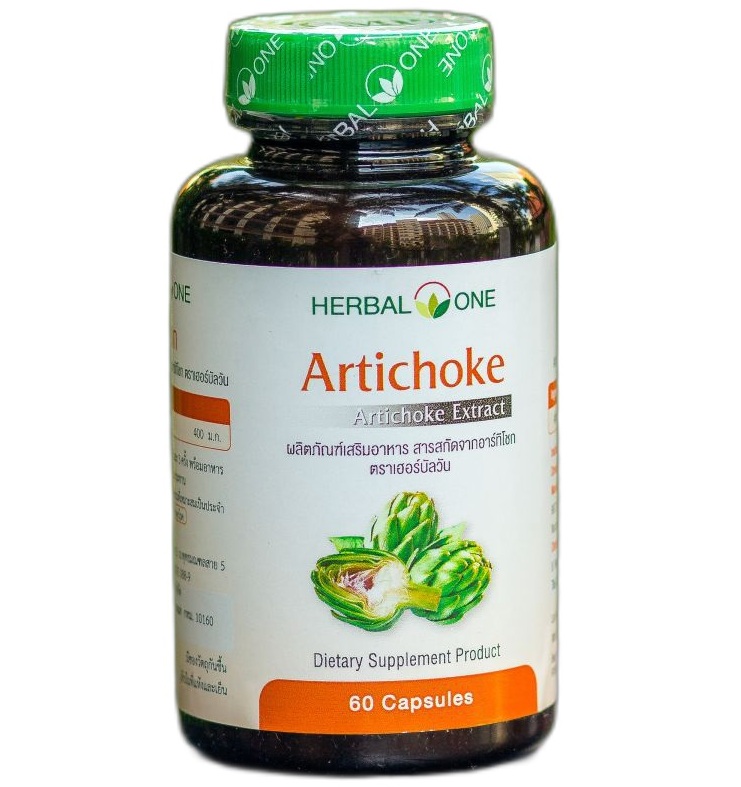 Артишок в капсулах для печени Herbal One 60 капсул