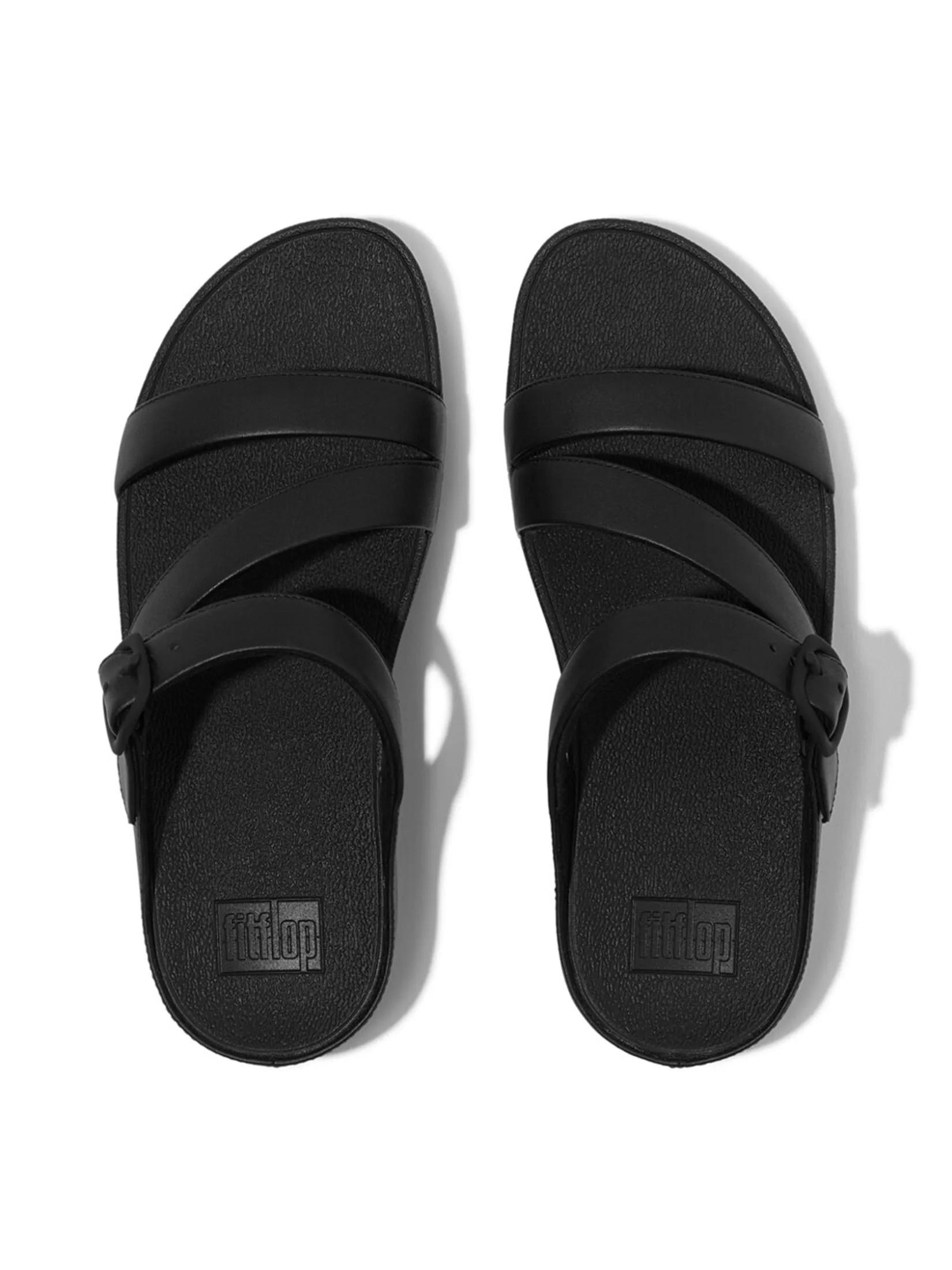 FitFlop™ WOMEN'S SKINNY II LEATHER Z-STRAP S BLACK