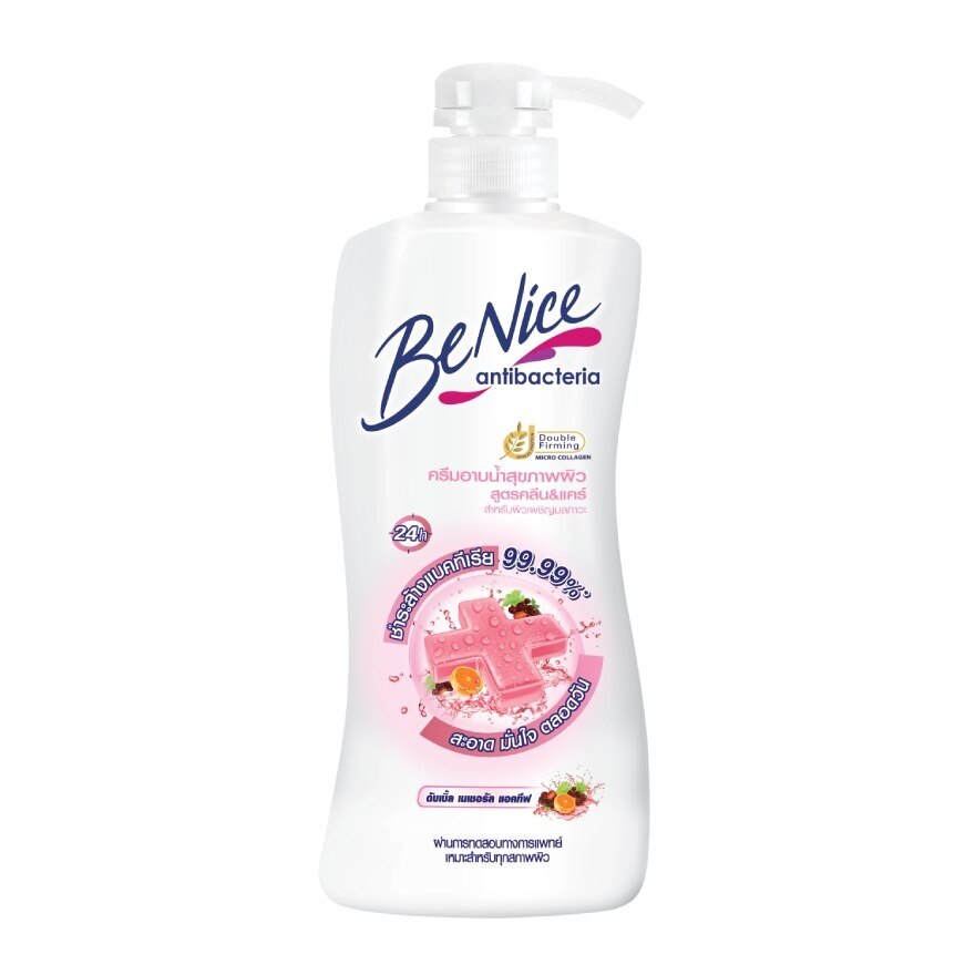 Benice Shower Cream Anti Bacteria Clean Care 400 Ml. ครีมอาบน้ำ