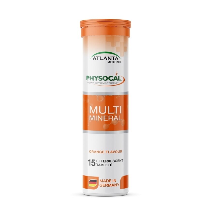 Atlanta Physocal Multi Mineral 15 Tablets Orange Flavor