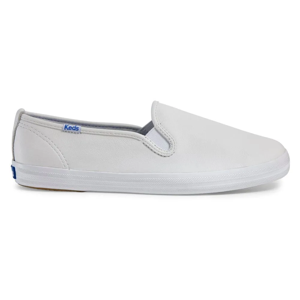 KEDS White Keds Champion Core Slip Leather Size - 5 US