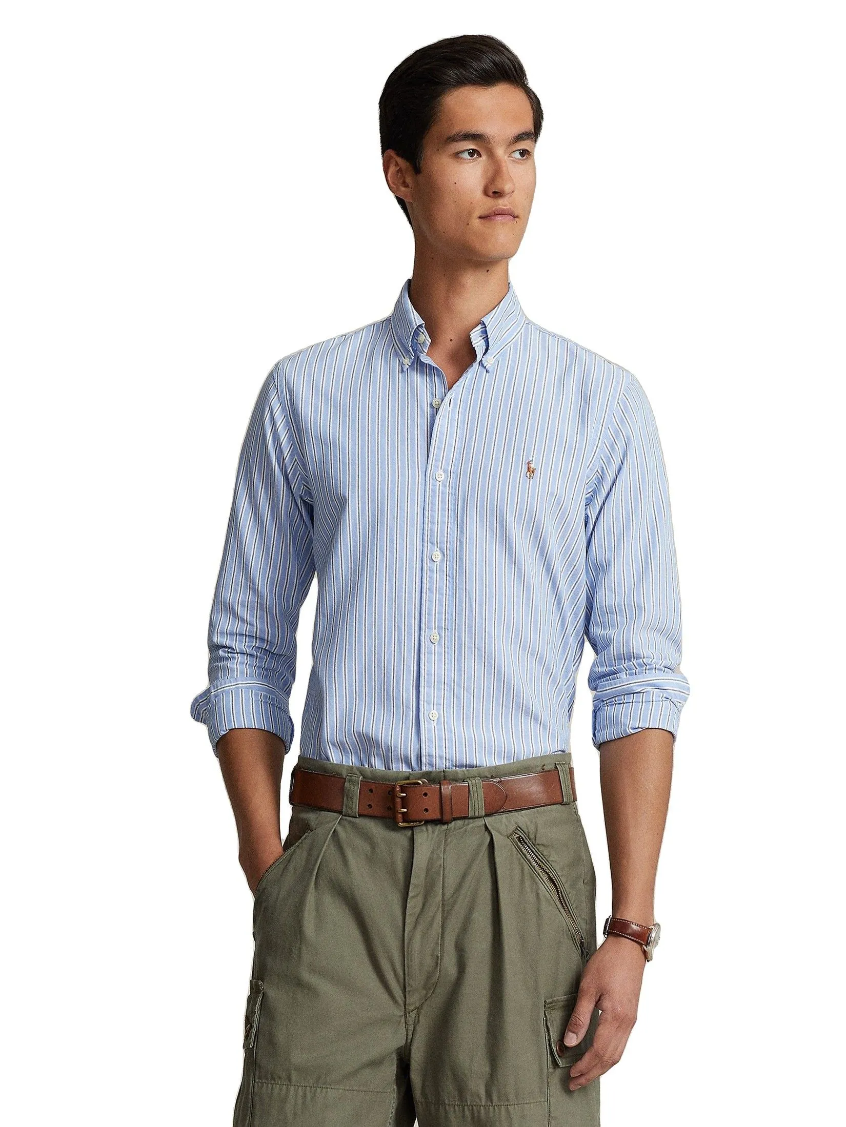 POLO RALPH LAUREN Shirt Men MNPOWOV16823413 Blue