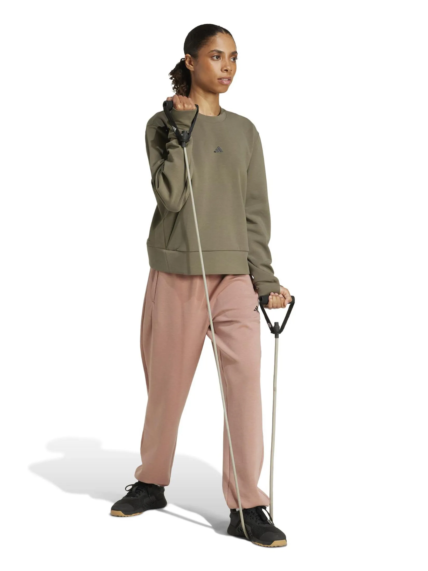 ADIDAS Women Joggers Designed For Training Warm-Up Warm Clay