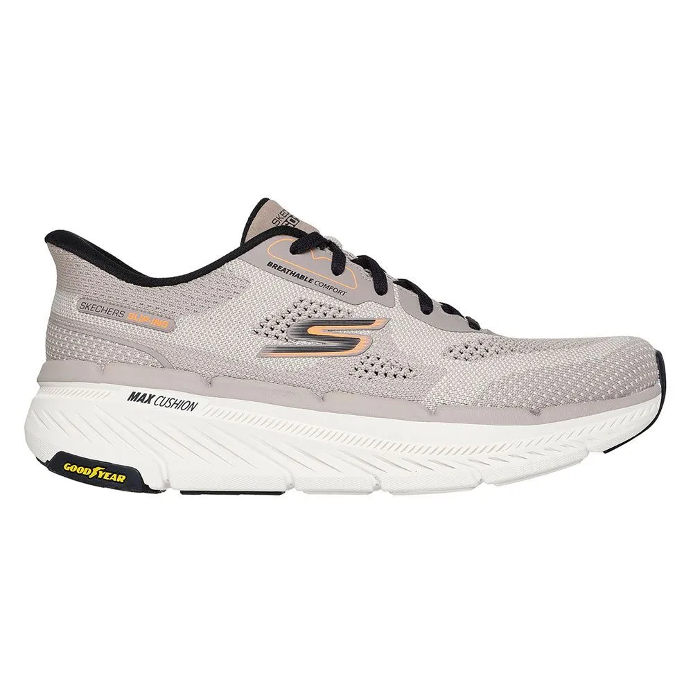 SKECHERS Men Running Shoes Slip-ins®: Max Cushioning® Premier 2.0 - Strata Brown - SK108SH794EITH