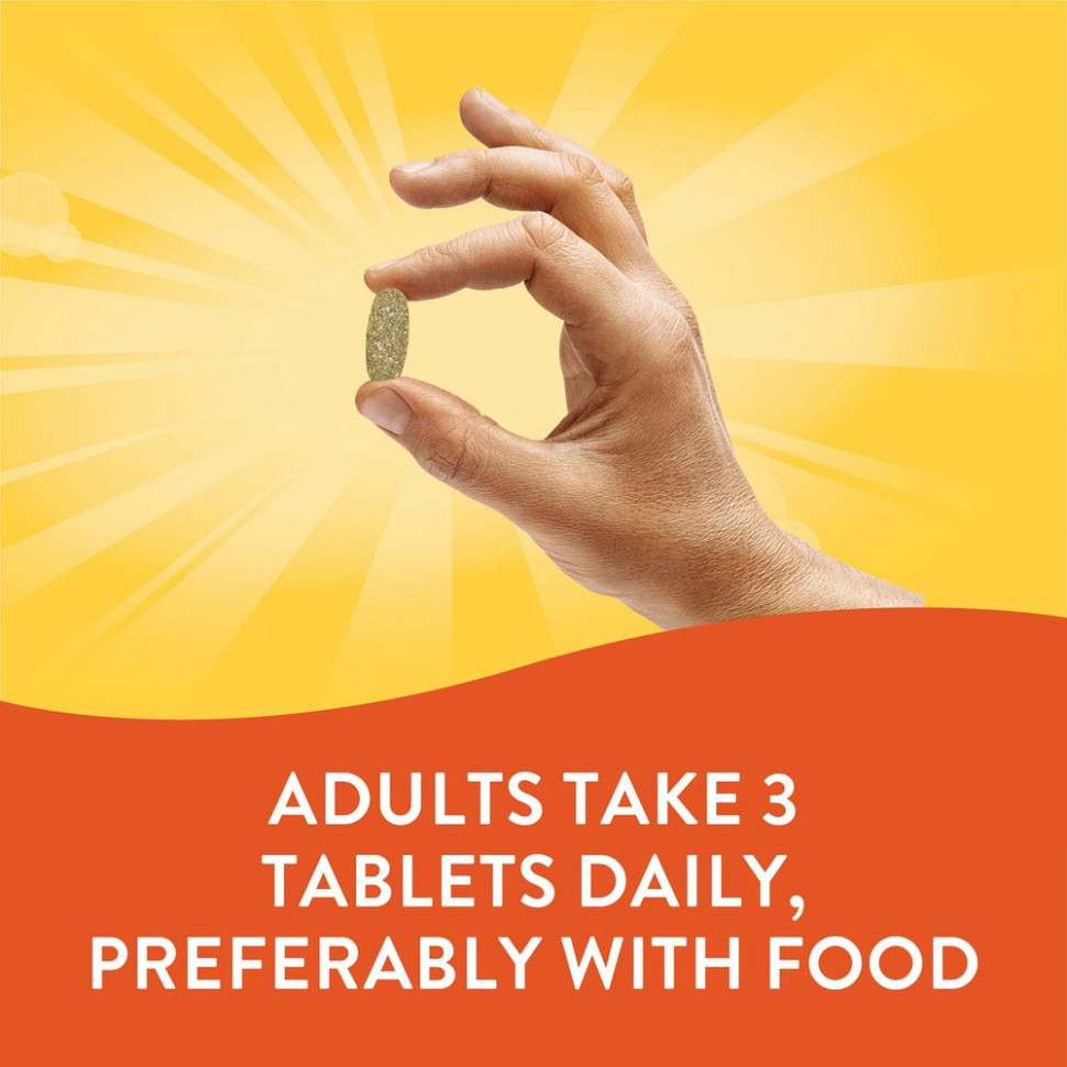 Nature's Way, Alive! Max3 Potency, мультивитамины повышенной эффективности, без добавления железа, 180 таблеток