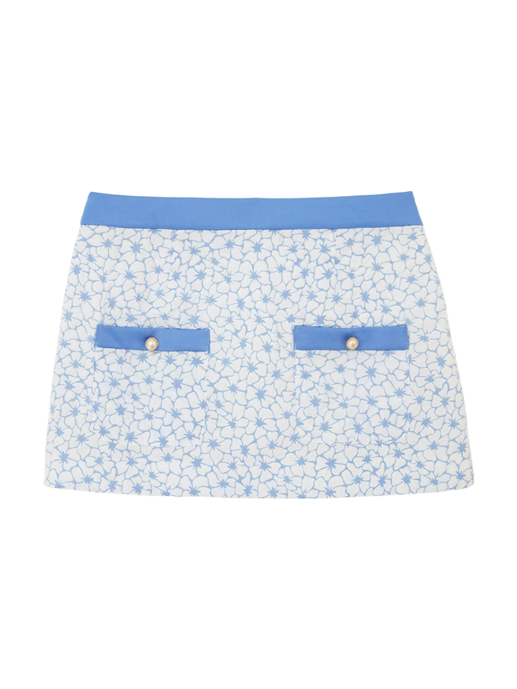KLOSET (SS23) Women Millingtonia Mini Skirt Blue