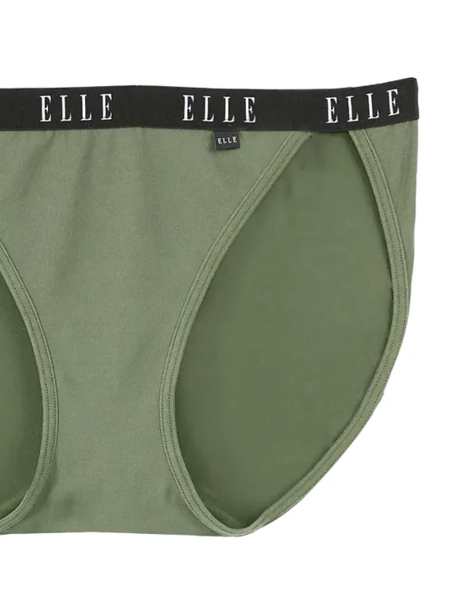 ELLE LINGERIE Women UNDERWEAR SEXY LOWRISE LU1916OV OLIVE