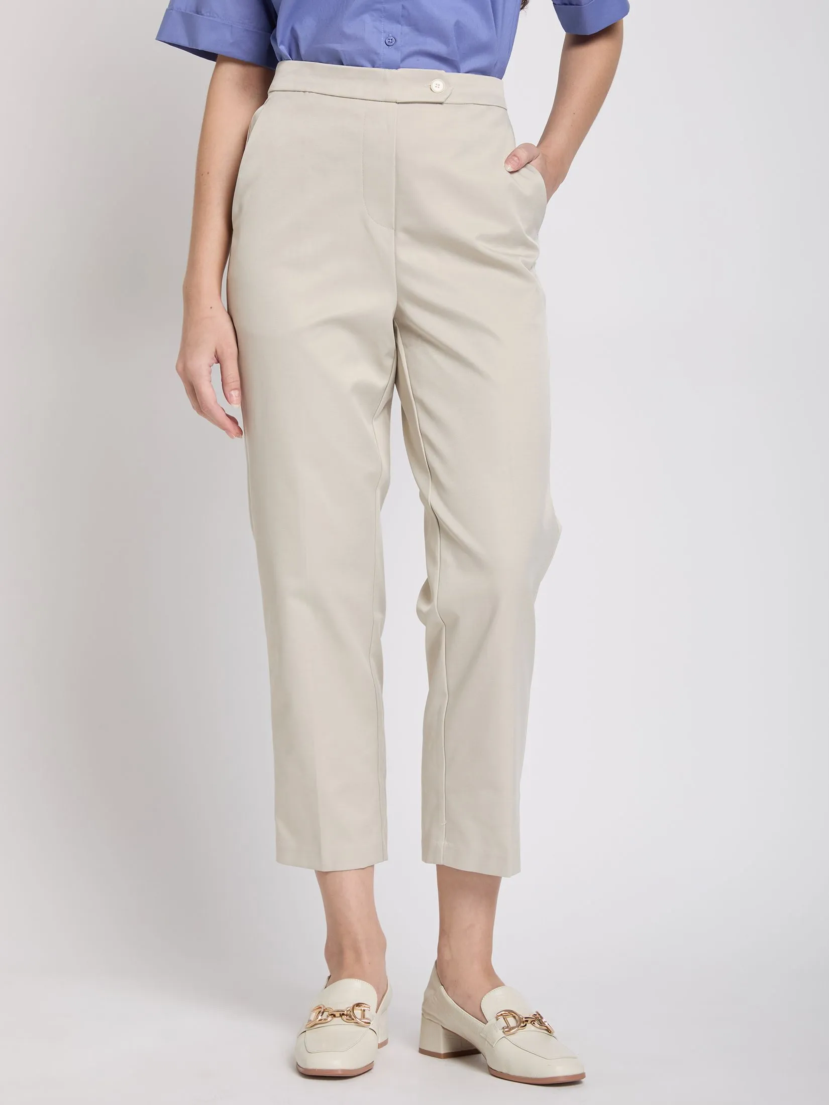 ALUMNUS Women Straight Pants