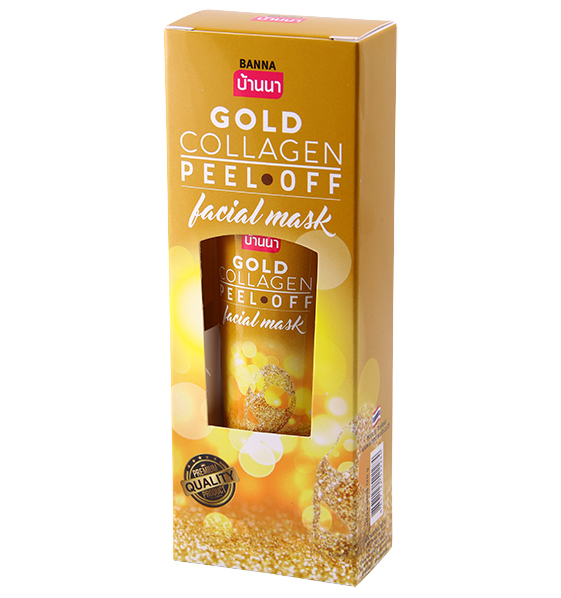 Маска-пленка с коллагеном и золотом Banna 120 мл