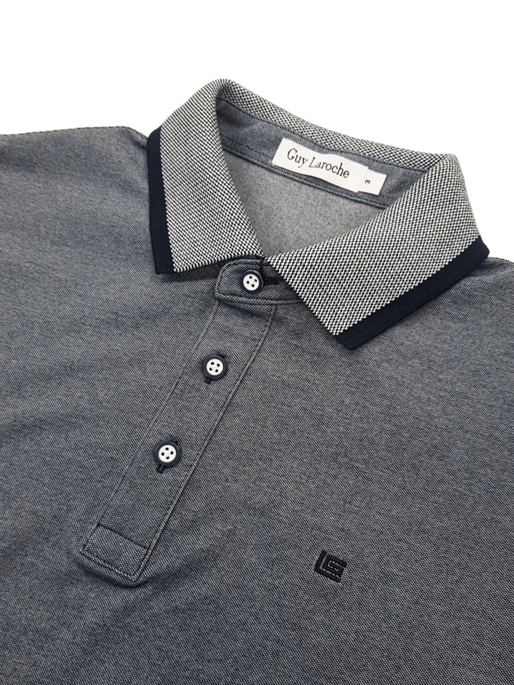 GUY LAROCHE MENWEAR Men's Polo Shirt BKL6300A5NV - Navy