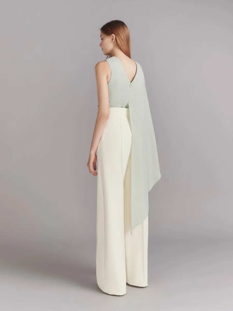 ASAVA (AW23) Harper Women Straight Pants Ivory