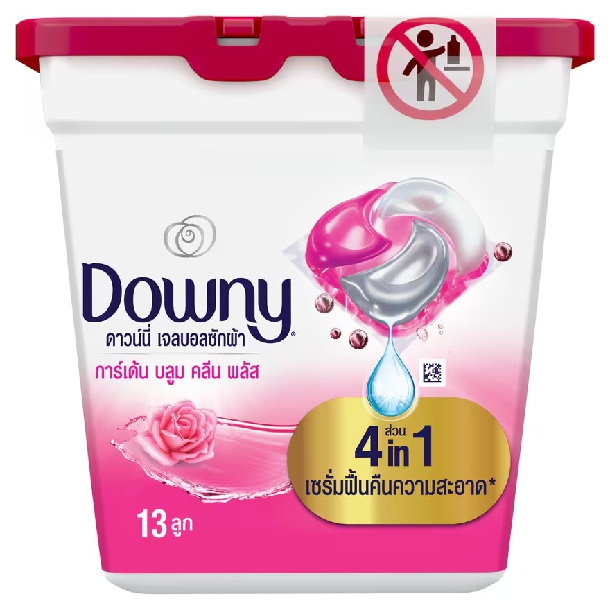 Downy Gel Ball Laundry Detergent Garden Bloom Box 13'S
